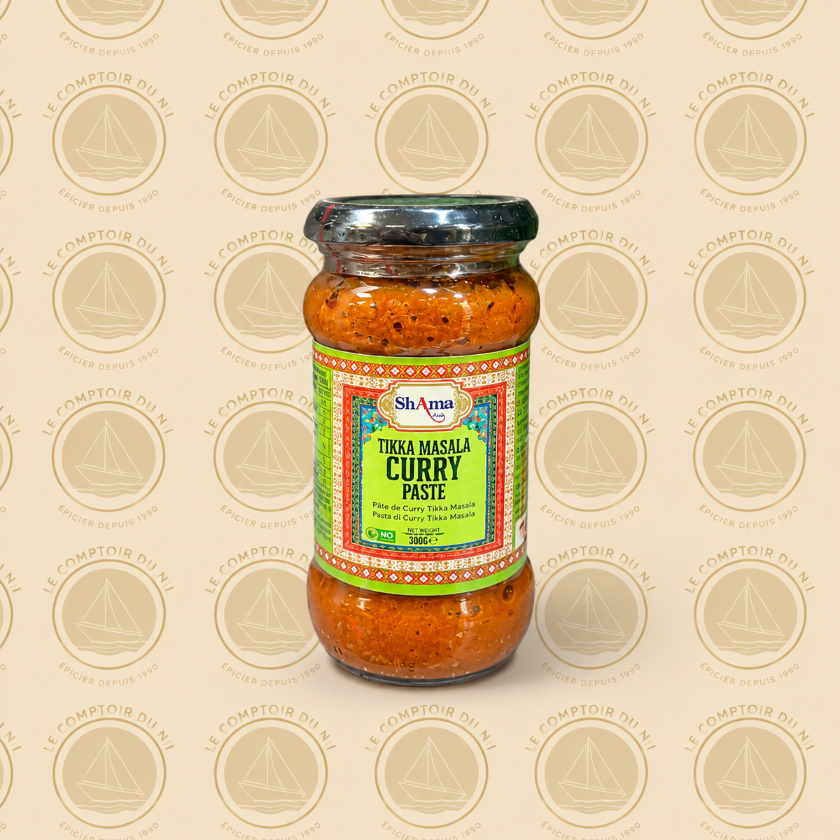 Pâte de Curry Tikka Masala Shama – Sauce Indienne Authentique | 300 g Le comptoir du Nil : produits orientaux en ligne