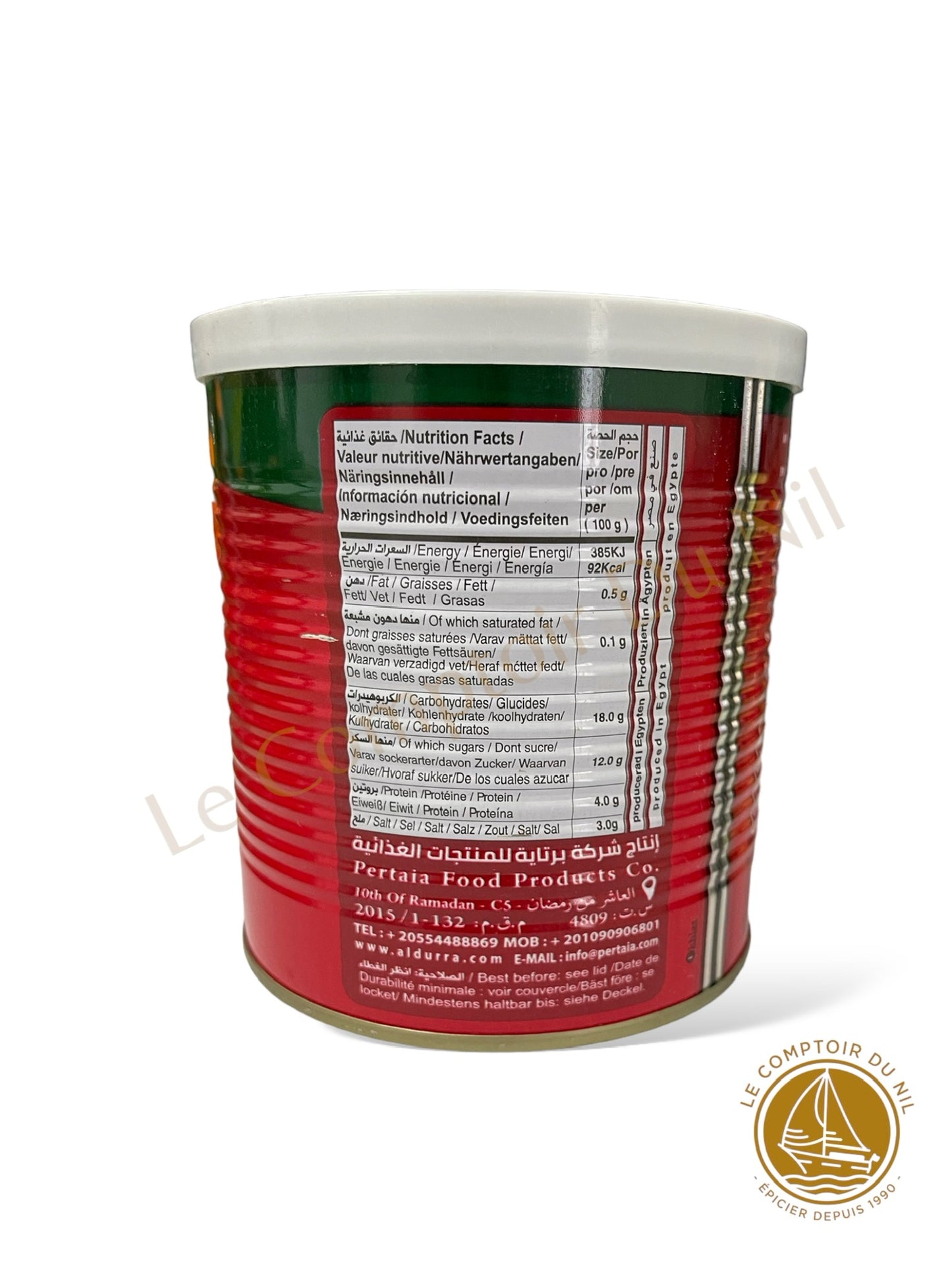 Durra – Double Concentré de Tomates 800g | Saveur Riche et Authentique