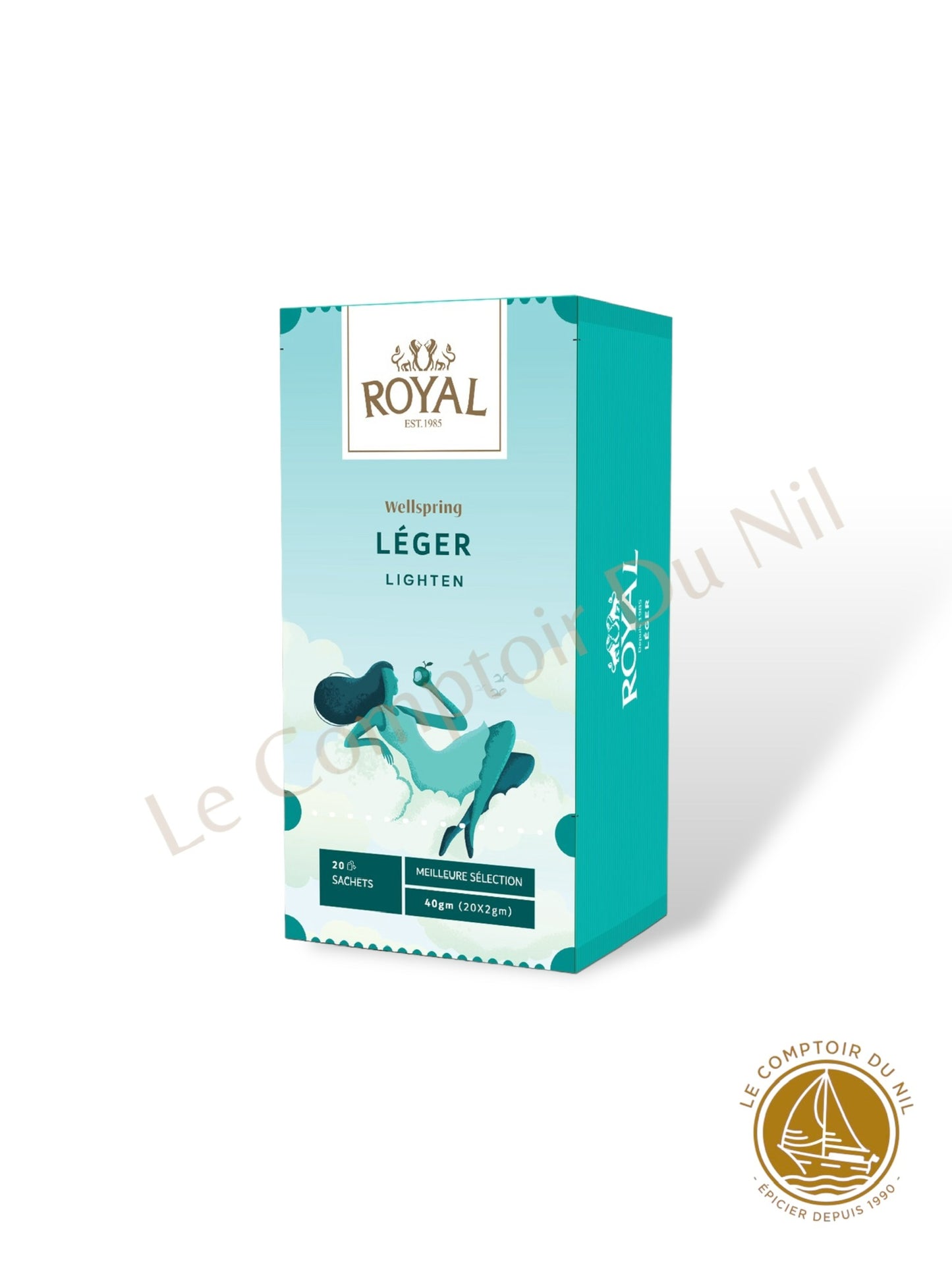 Tisanes Royal Wellspring – Collection bien-être naturelle Léger