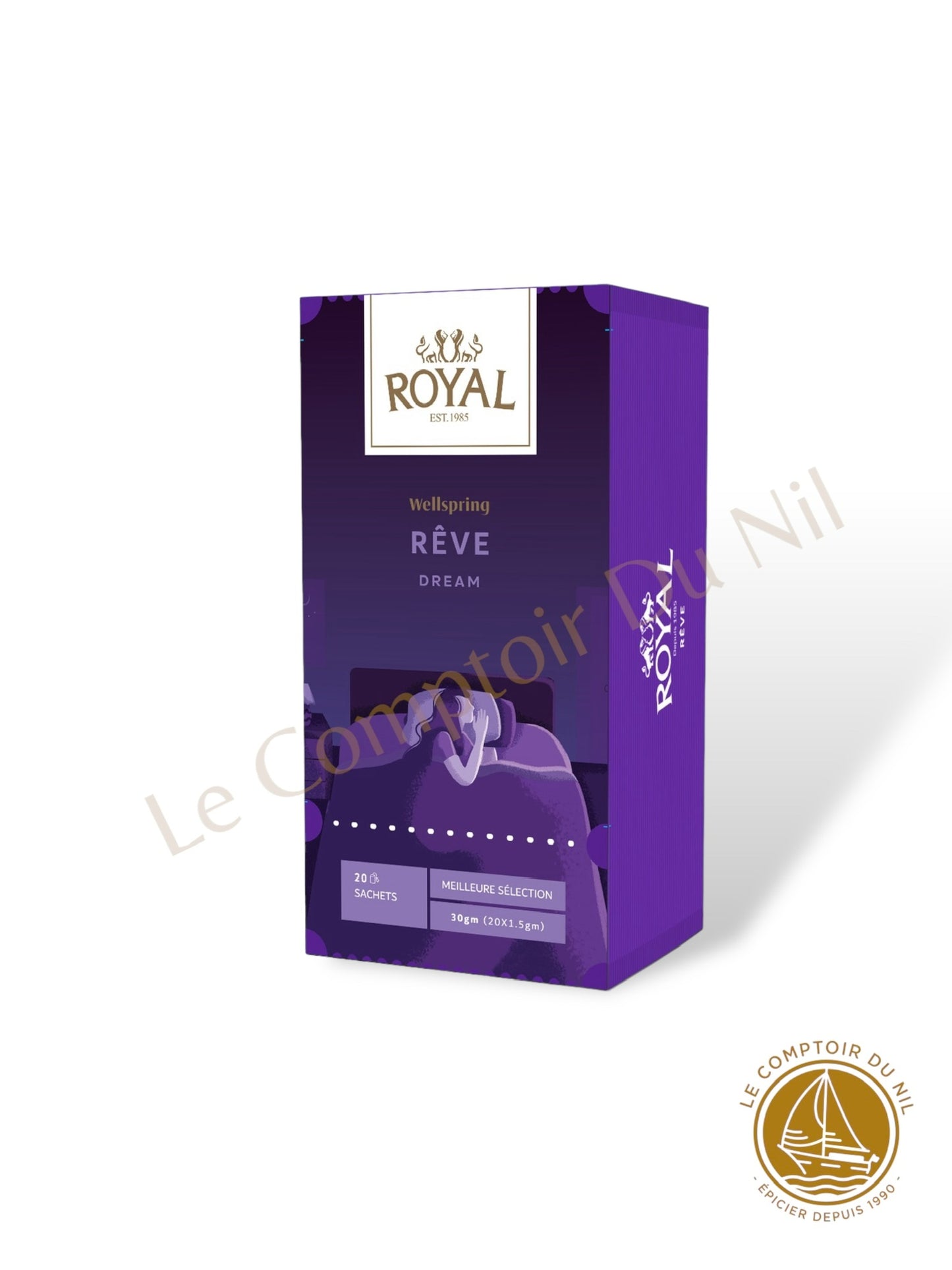 Tisanes Royal Wellspring – Collection bien-être naturelle Rêve