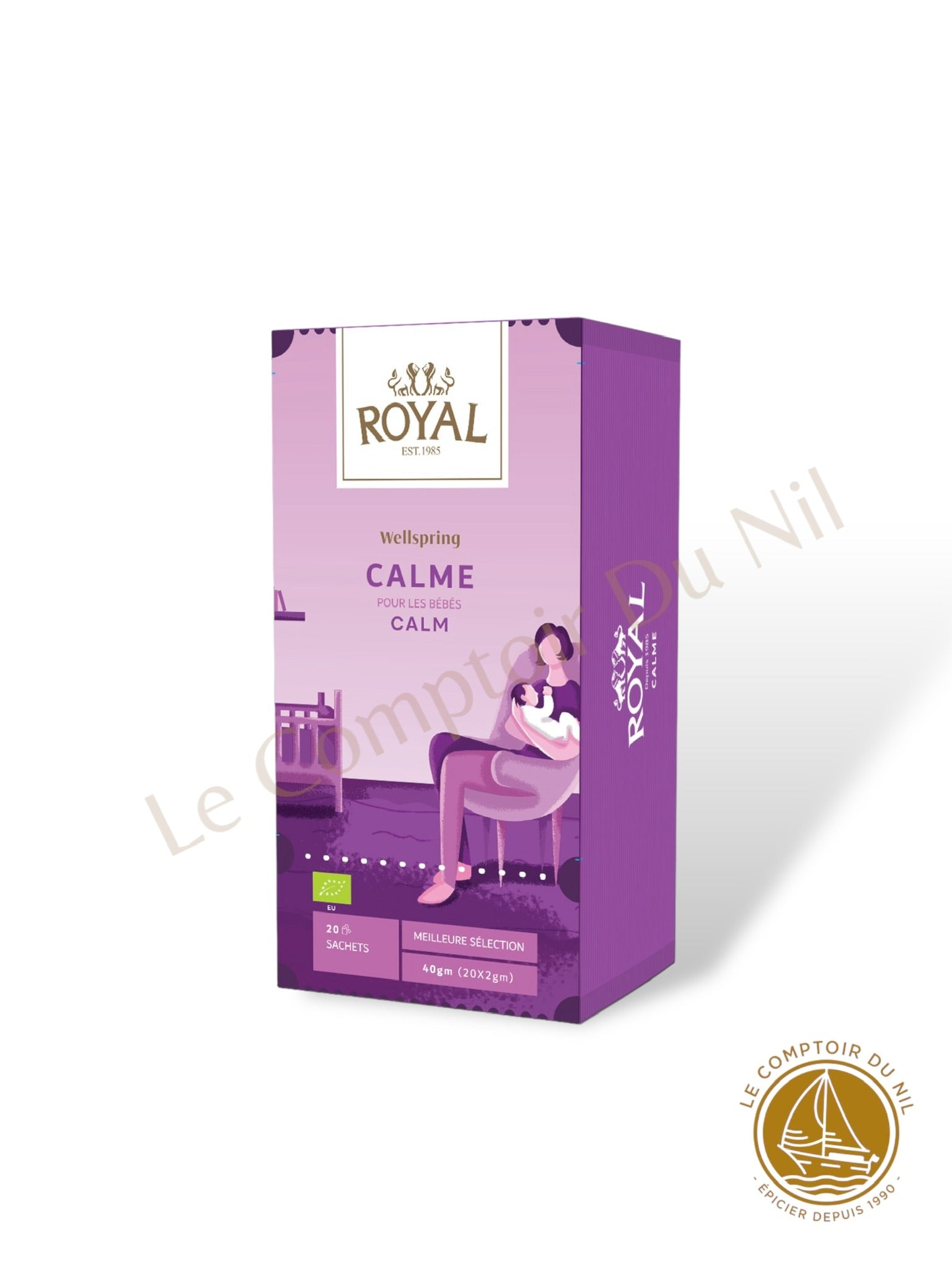 Tisanes Royal Wellspring – Collection bien-être naturelle  Calme