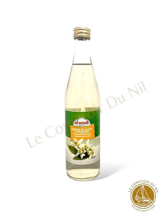 Al Wadi – Arôme de fleur d’oranger 500 ml | Eau florale naturelle pour pâtisserie