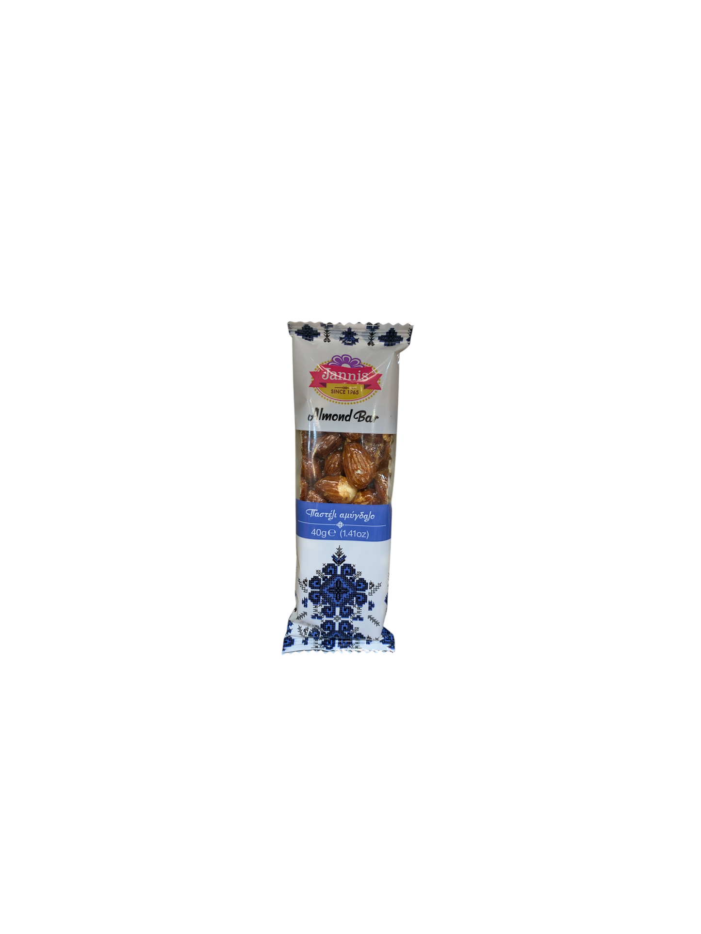 Lot de 20 Barres Jannis Sésame Miel et Amandes 40g — Spécialité Grecque Naturelle Le comptoir du Nil : produits orientaux en ligne