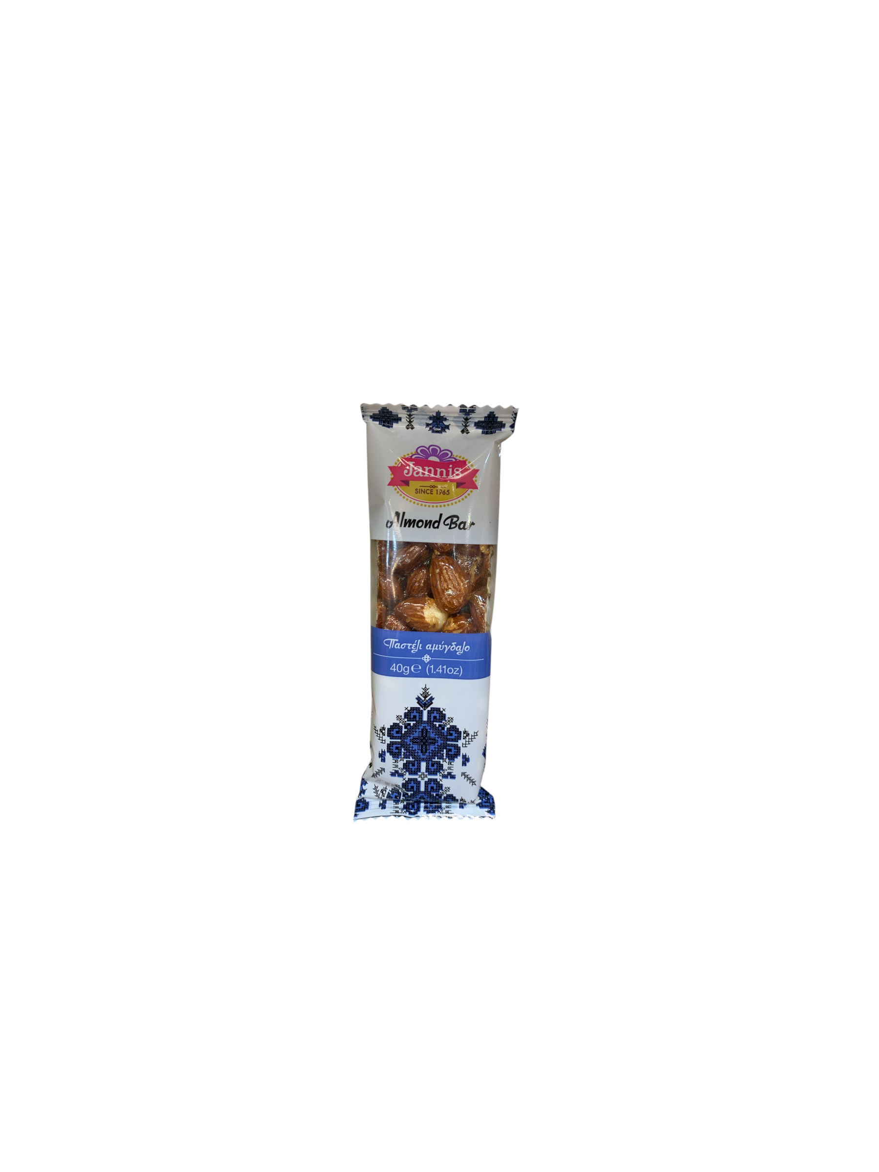 Lot de 20 Barres Jannis Sésame Miel et Amandes 40g — Spécialité Grecque Naturelle Le comptoir du Nil : produits orientaux en ligne