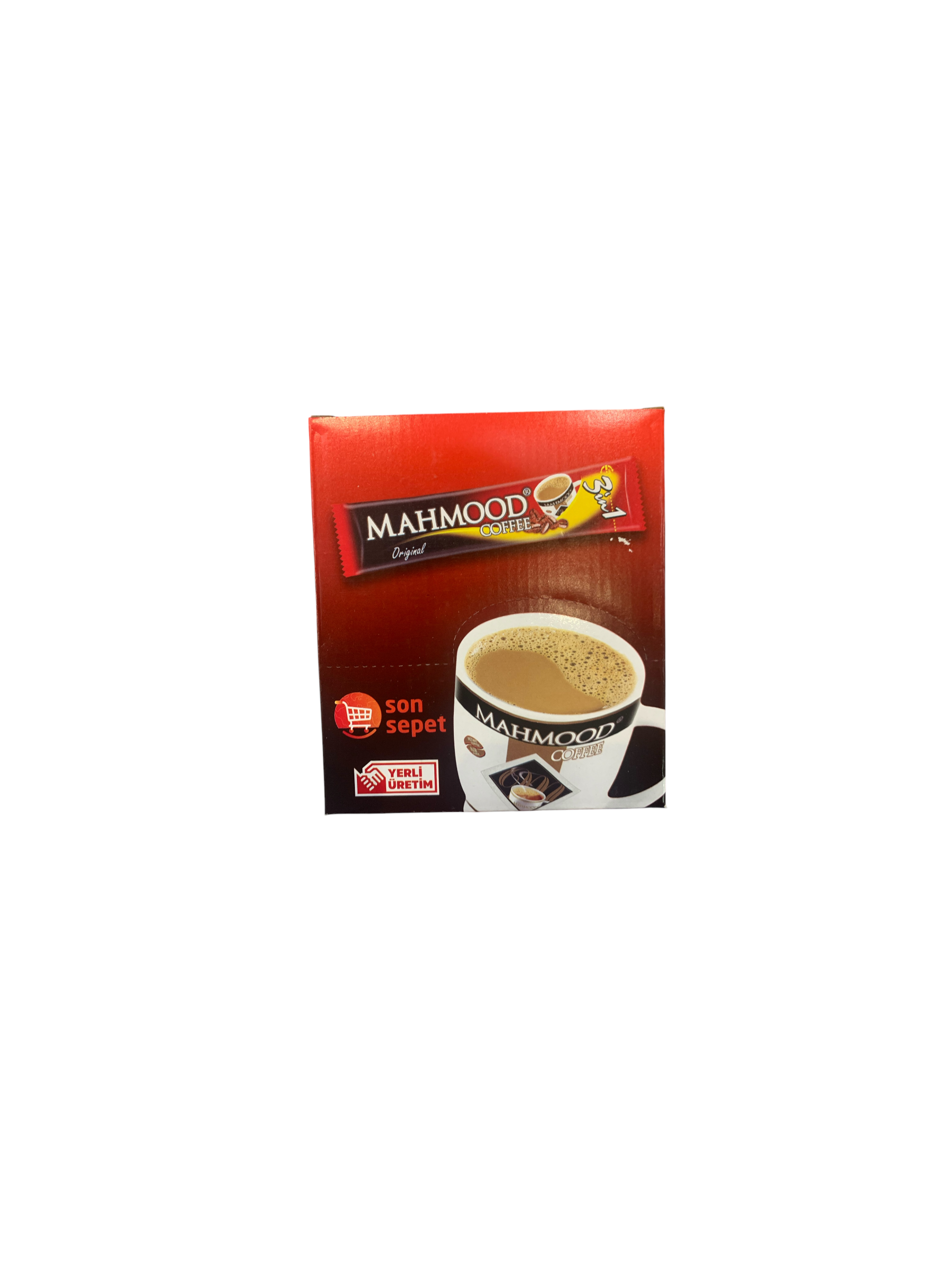 Café Mahmood Original 3 en 1 – Café Turc Instantané Crémeux et Équilibré | Boîte 24x18g