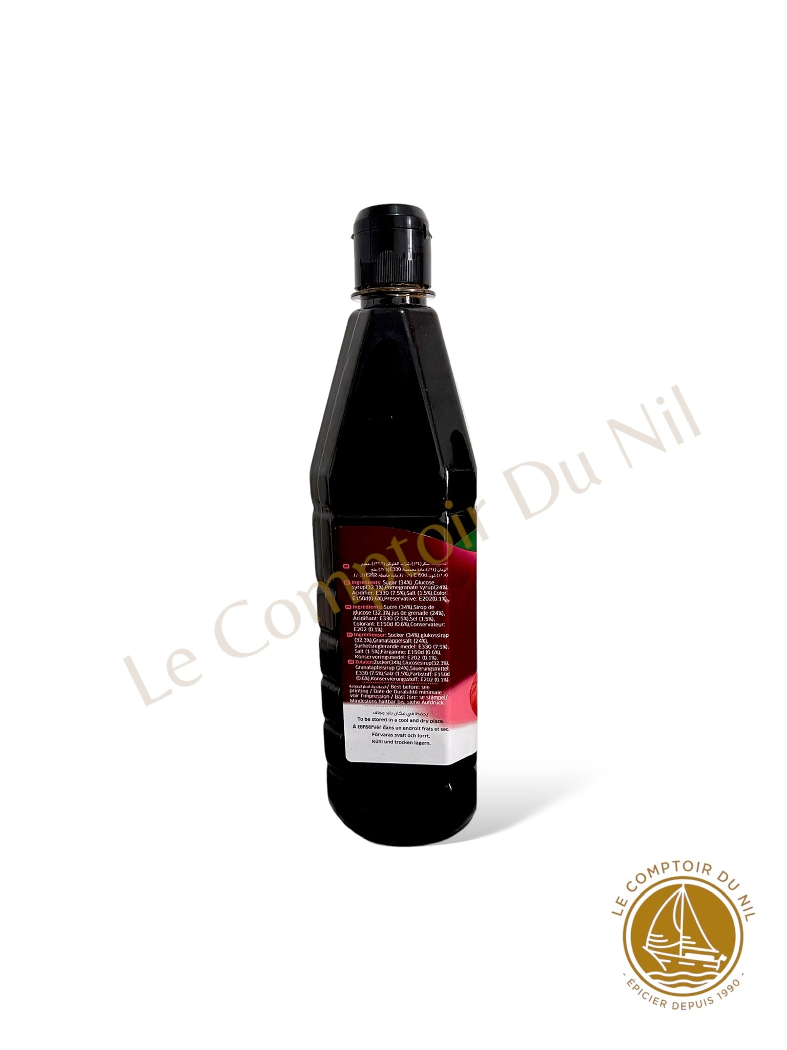 Durra – Sauce à la Grenade 1L | Saveur Sucrée et Acidulée Authentique composition 