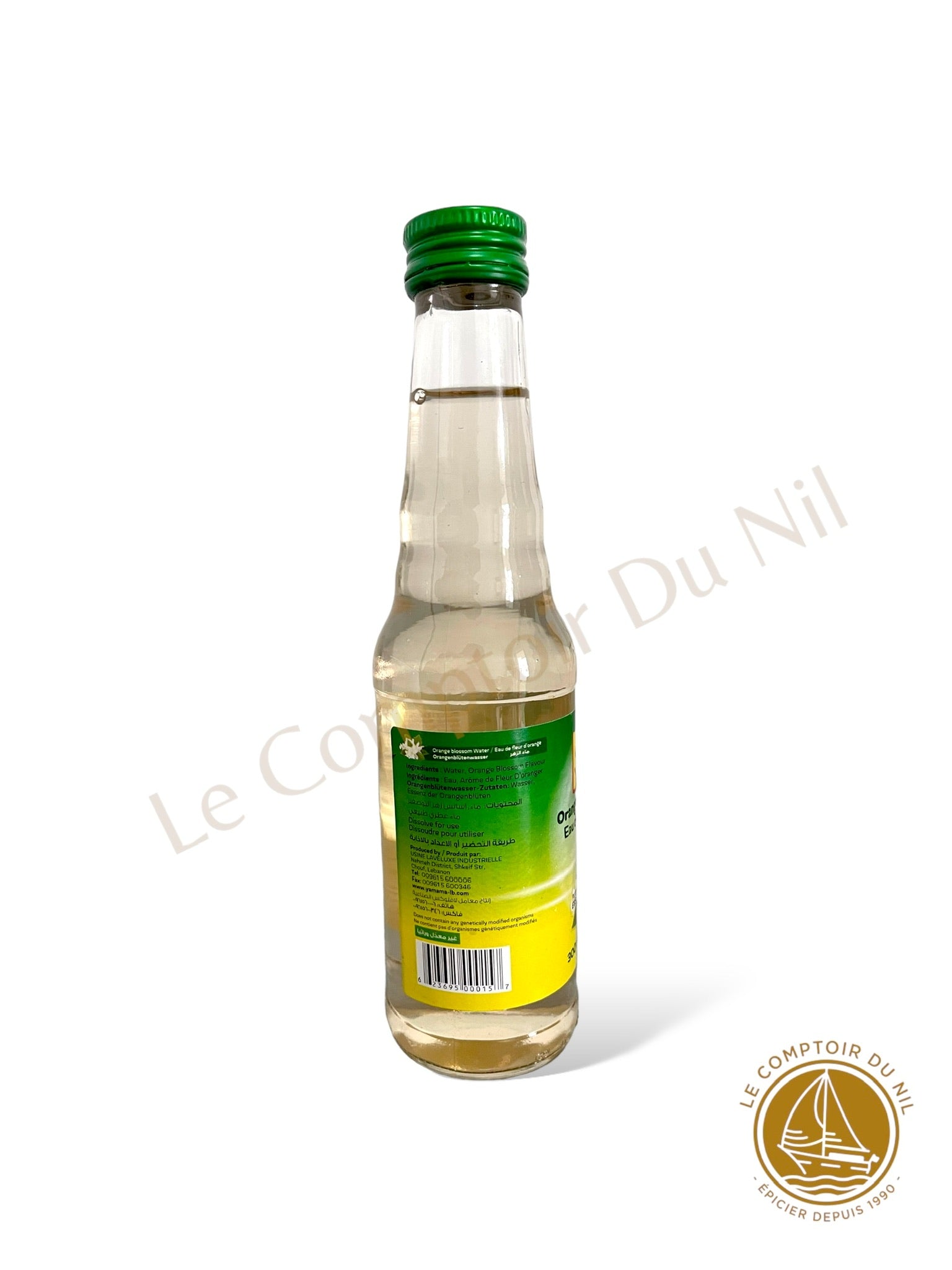Yamama – Eau de fleur d’oranger 300 ml | Arôme floral naturel pour desserts et boissons ingredients