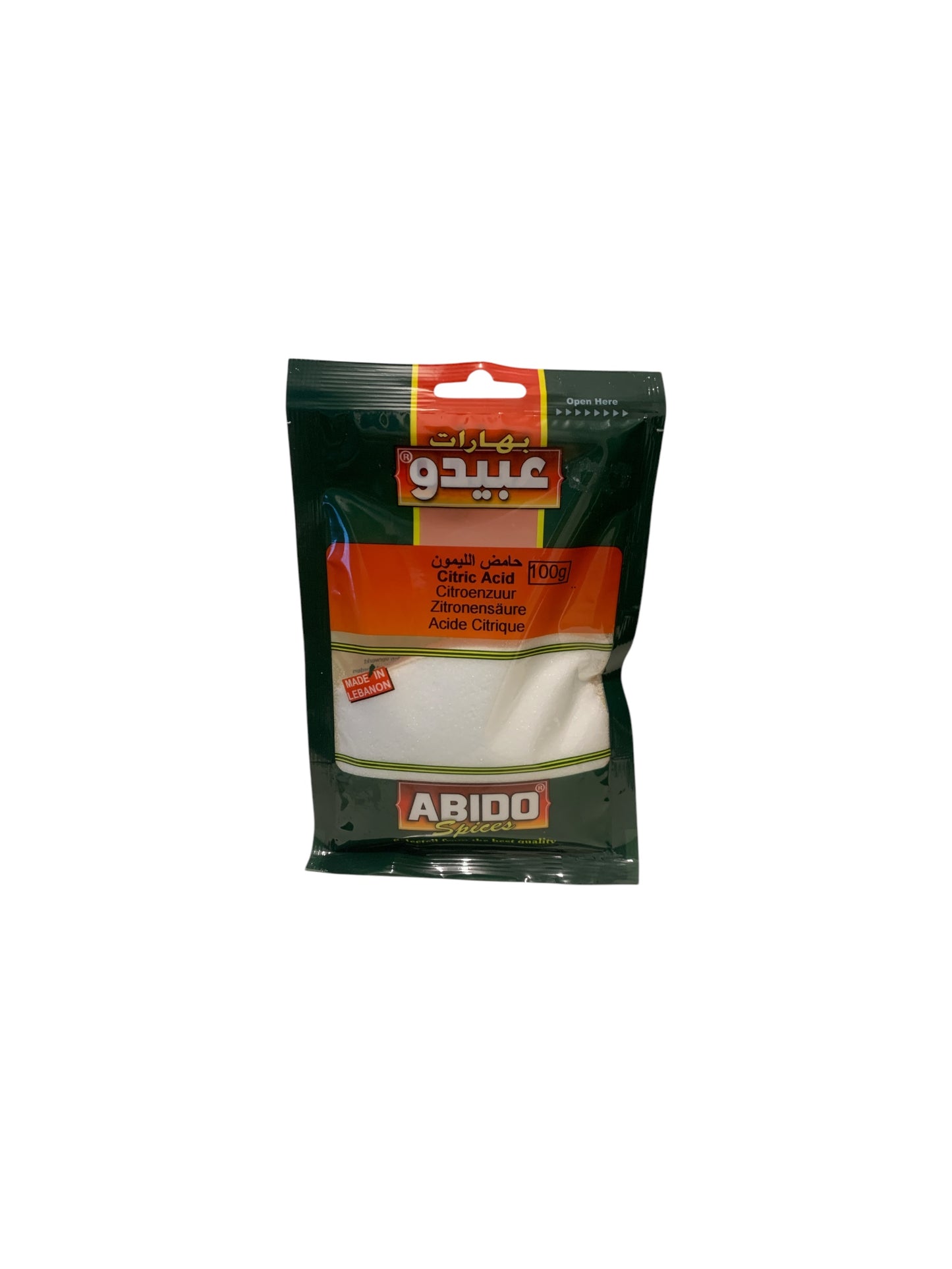 Abido - Acide citrique 100g