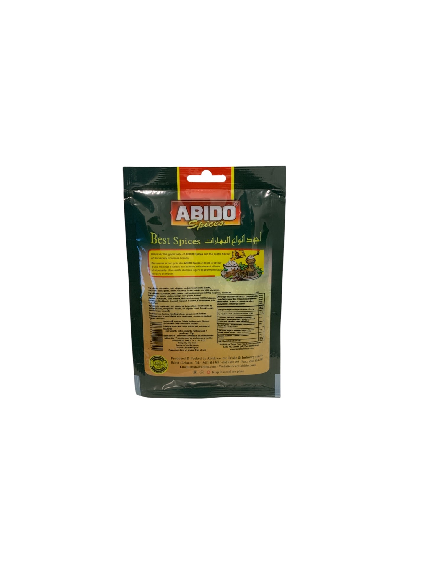 Abido - Épices pour Falafel 50g