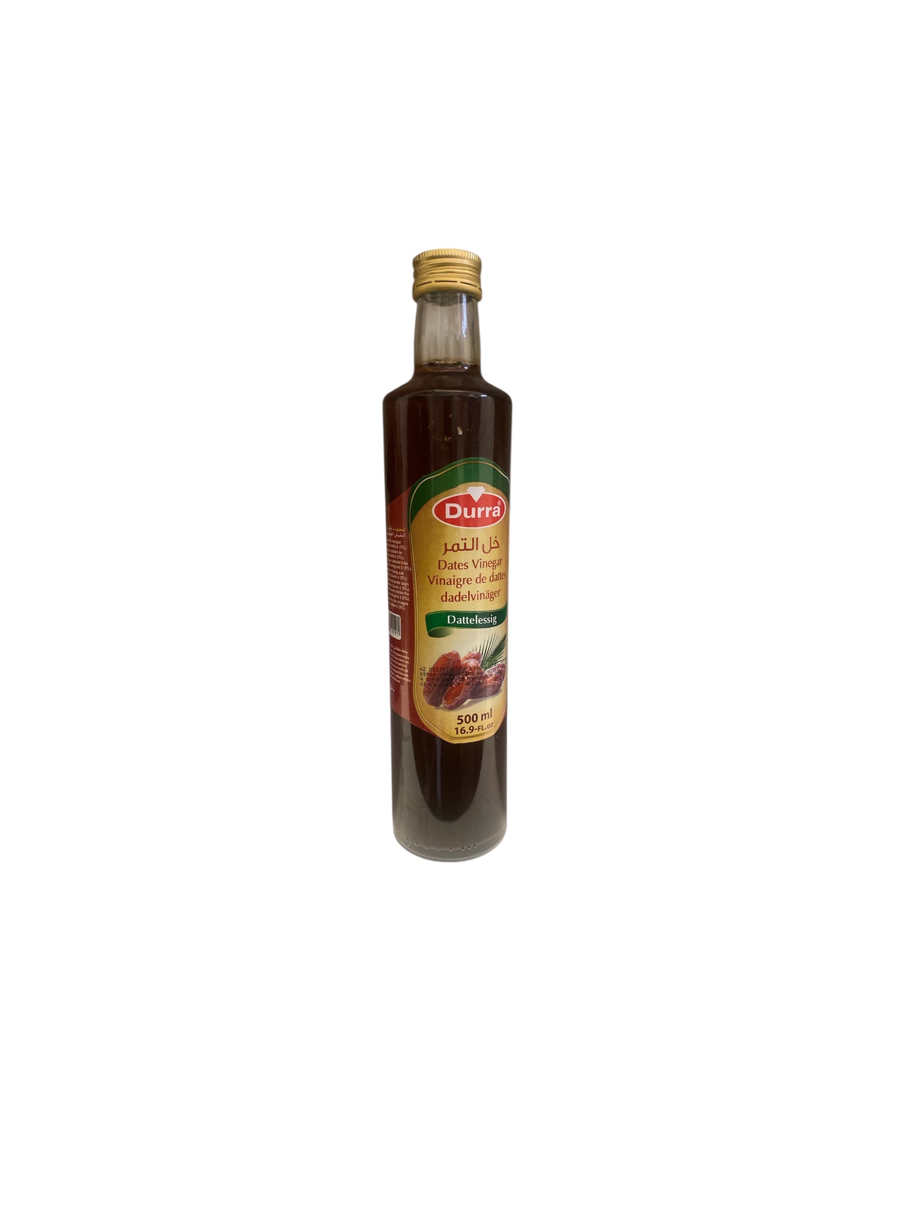 Vinaigre de Dattes Durra 500ml – Saveur Naturelle et Bienfaits Authentiques du Moyen-Orient