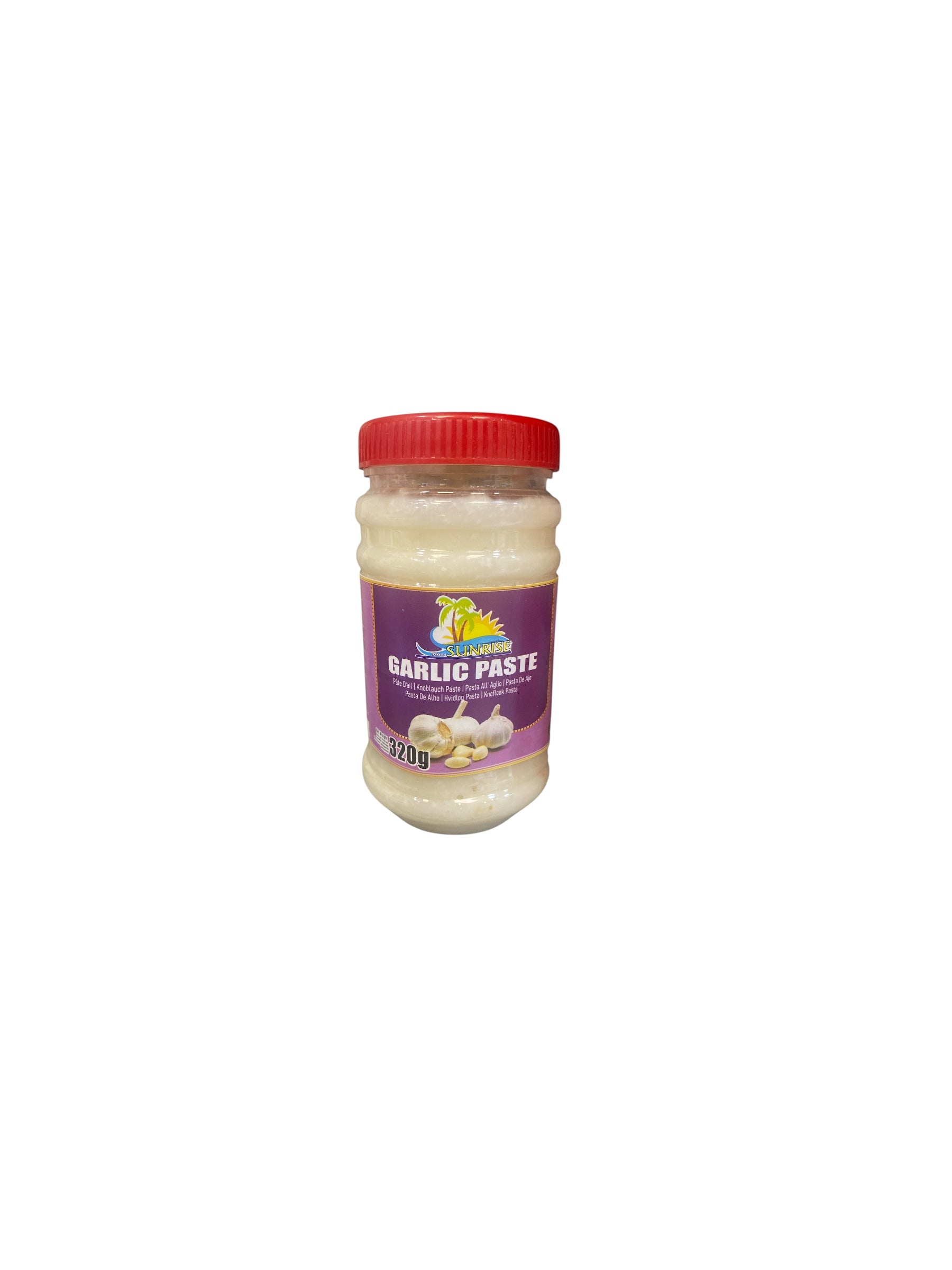 Pâte d’Ail Sunrise 320g – Garlic Paste Prête à l’Emploi