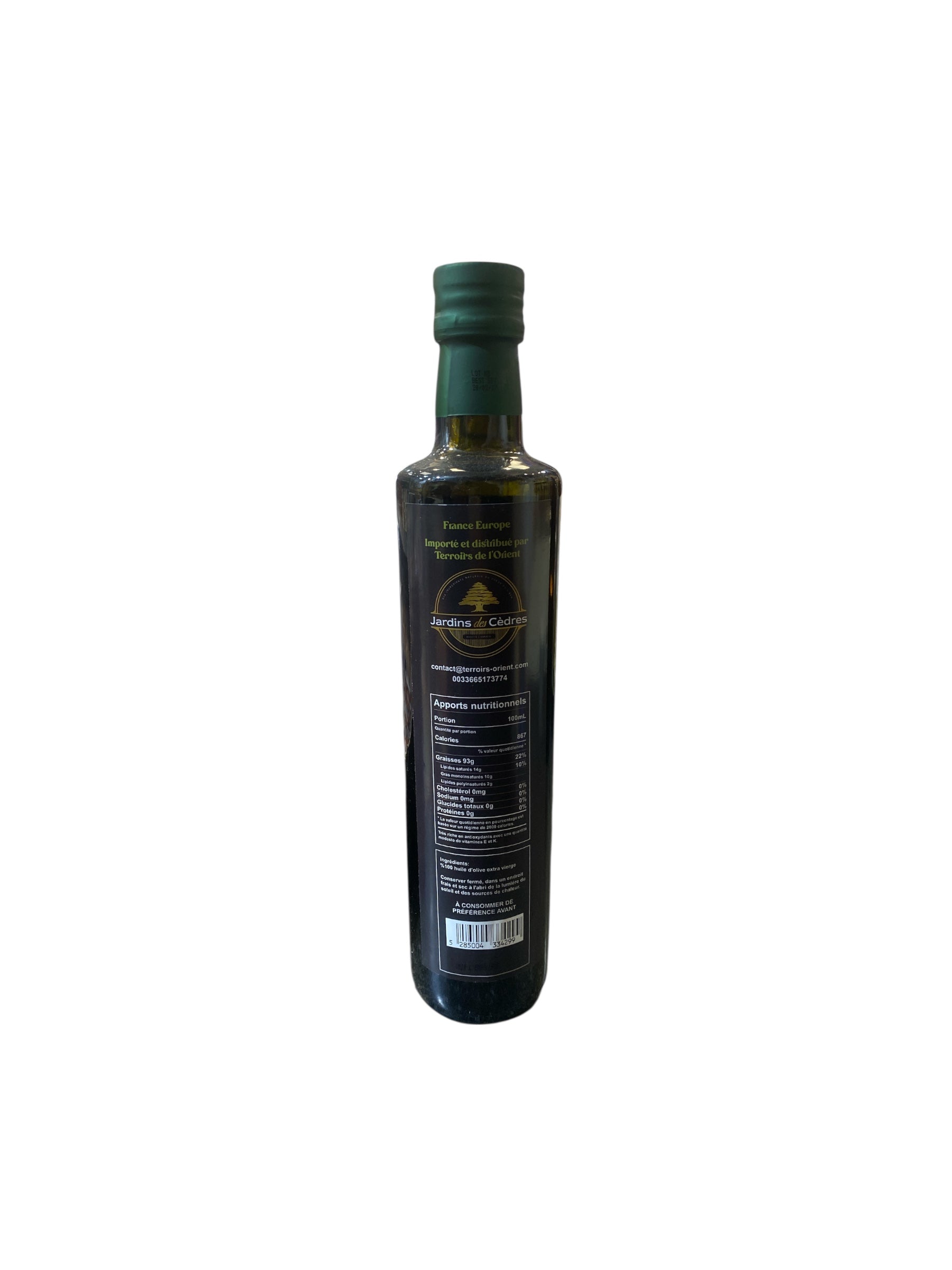 Huile d’Olive Extra Vierge El Olivo Del Libano – Premium | 1 L / 500 ml