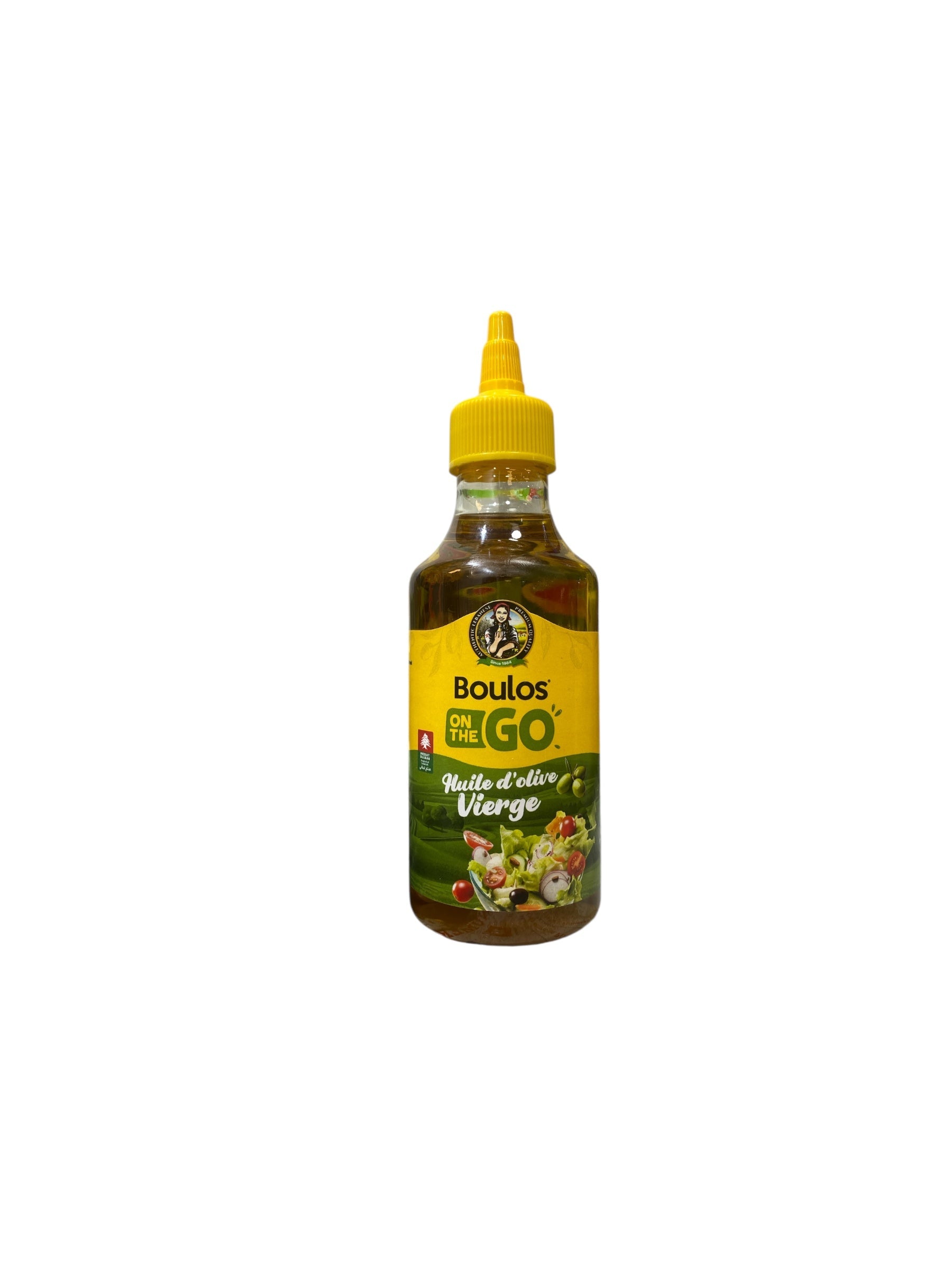 Huile d’Olive Vierge Boulos On The Go – Bouteille Souple | 250 ml Le comptoir du Nil : produits orientaux en ligne