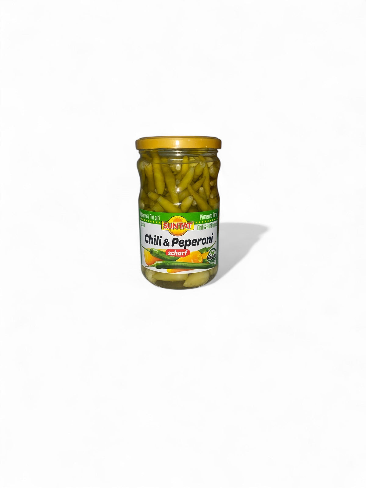 Piments Forts & Peperoni Suntat – Marinés au Vinaigre | Version Douce ou Forte | Idéal Mézzé & Sandwich Le comptoir du Nil : produits orientaux en ligne