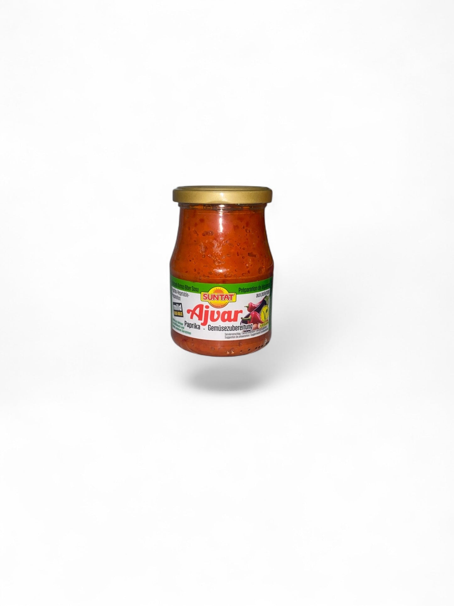 Ajvar SUNTAT – Sauce aux Poivrons Grillés | Doux, Moyen ou Fort – Saveur des Balkans Le comptoir du Nil : produits orientaux en ligne