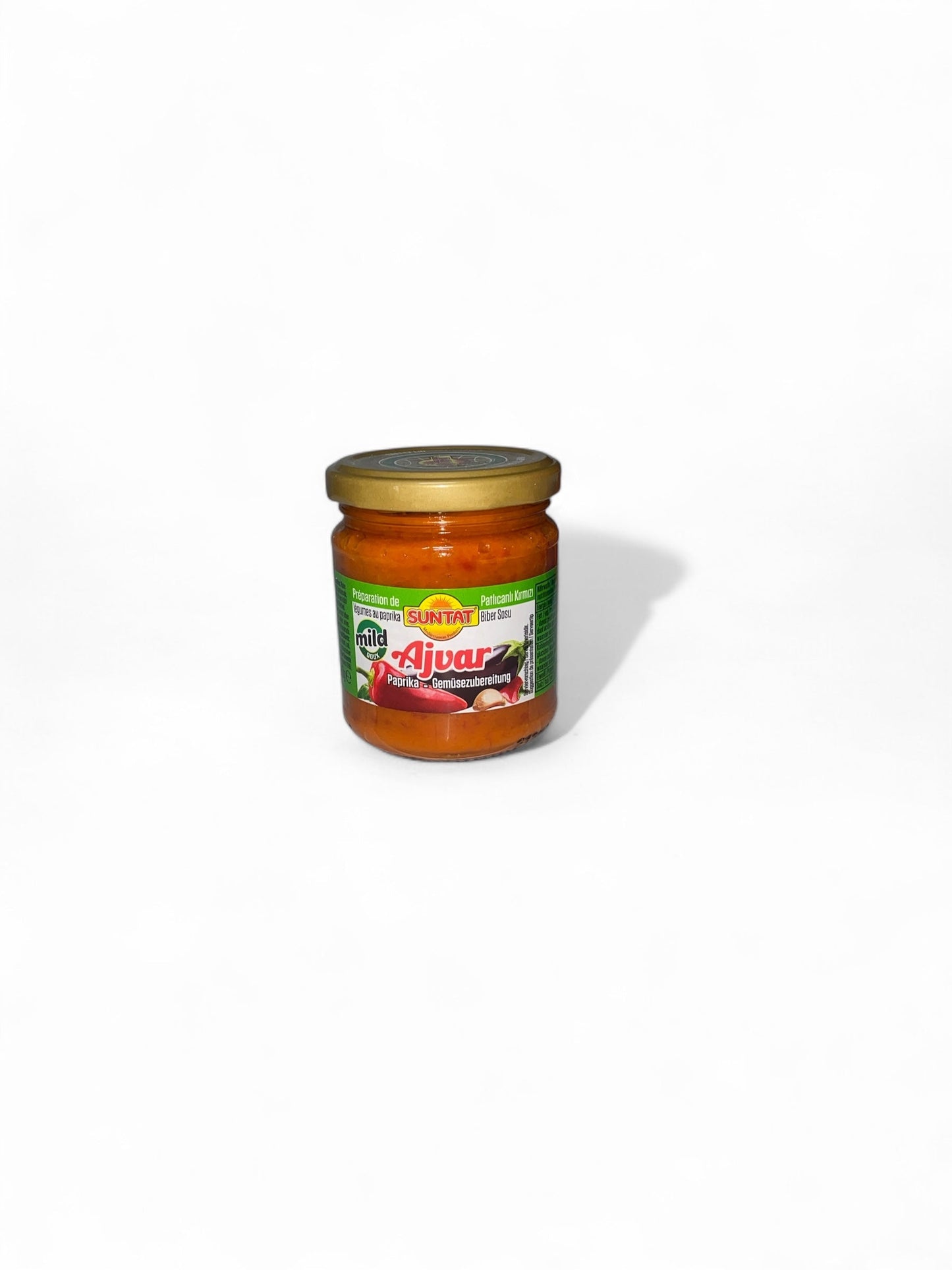 Ajvar SUNTAT – Sauce aux Poivrons Grillés | Doux, Moyen ou Fort – Saveur des Balkans Le comptoir du Nil : produits orientaux en ligne