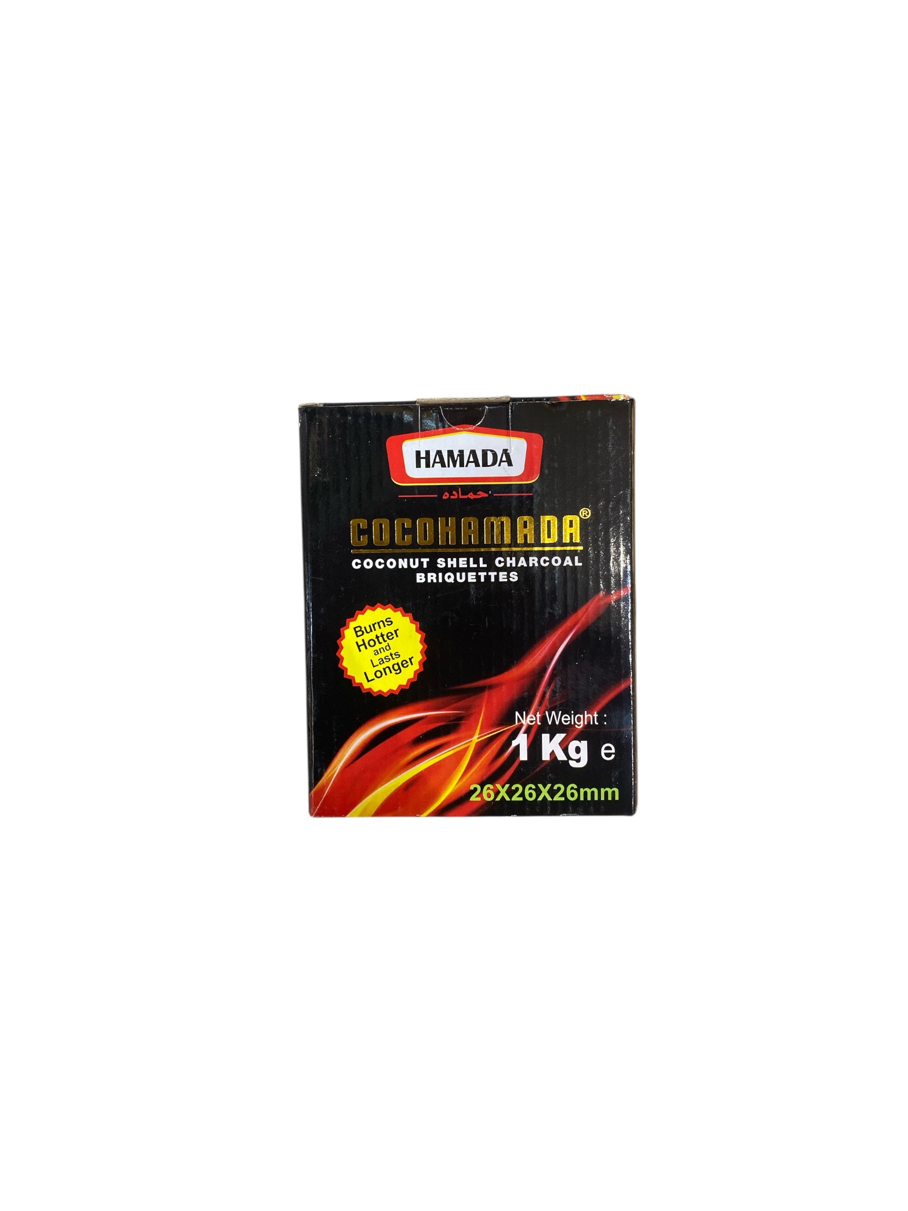 Charbon de Coco Hamada Cocohamada 1kg – Haute Chaleur & Longue Durée