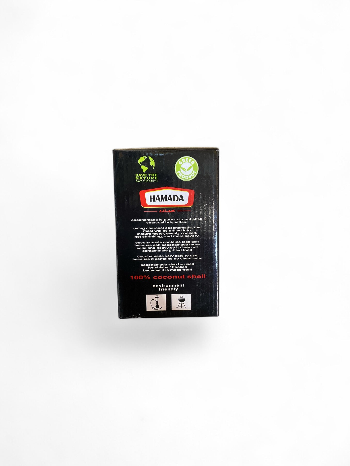 Charbon de Coco Hamada Cocohamada 1kg – Haute Chaleur & Longue Durée