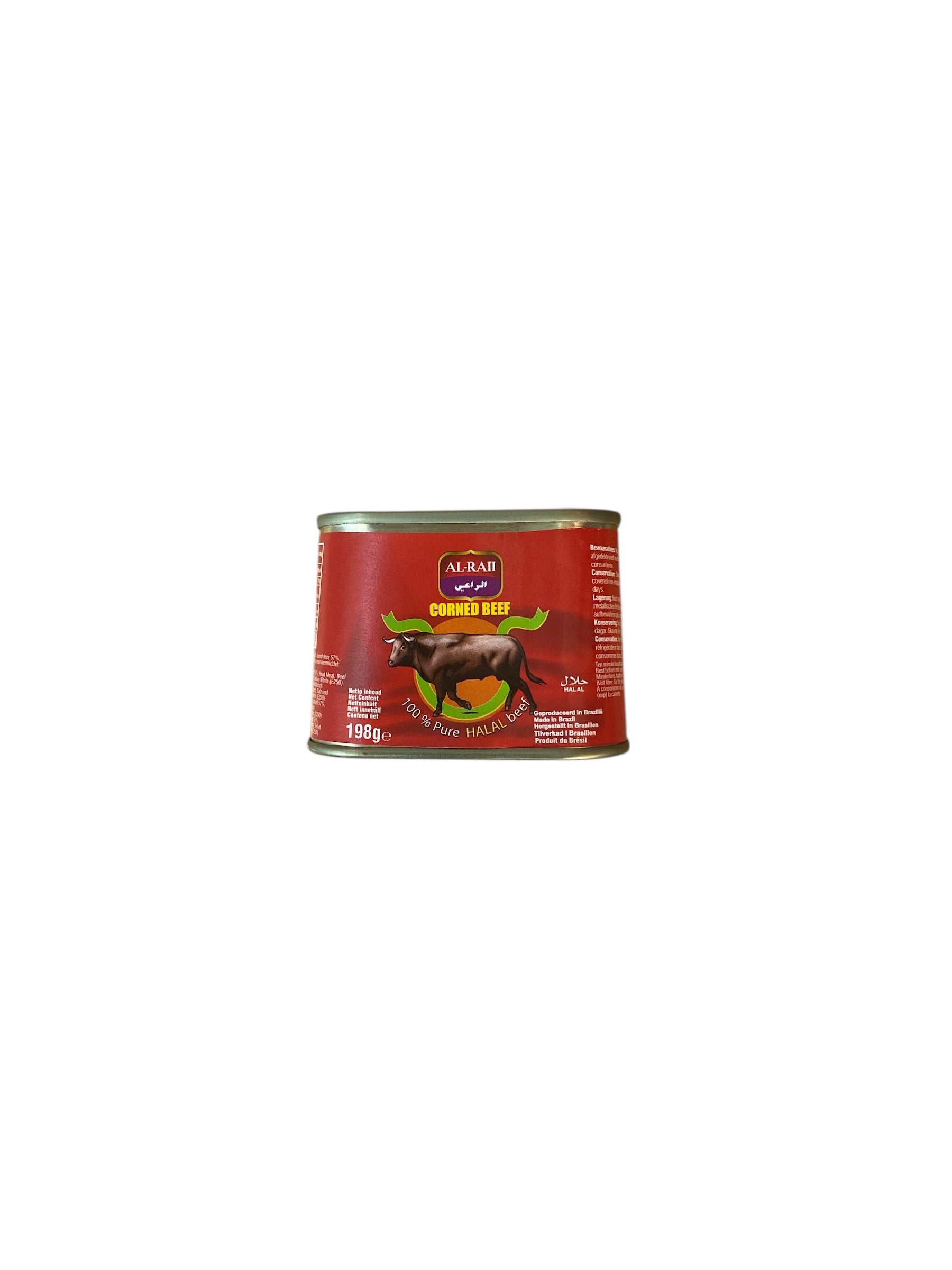 Al-Raii Corned Beef Halal – 100% Bœuf – 198g & 340g Le comptoir du Nil : produits orientaux en ligne