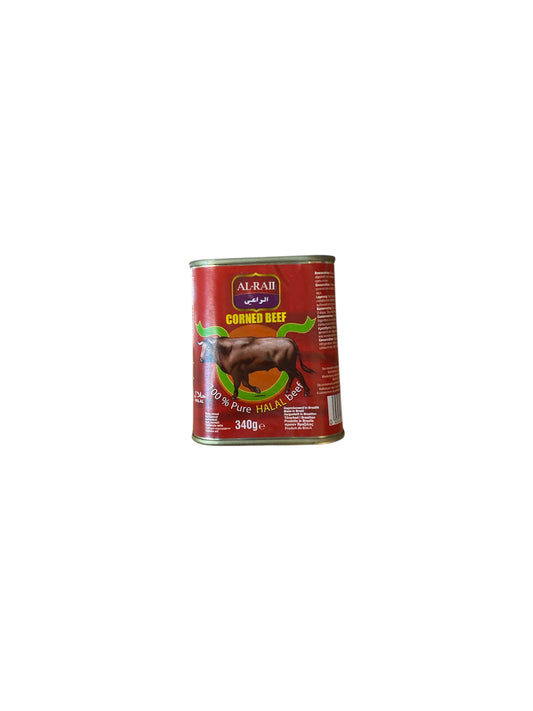 Al-Raii Corned Beef Halal – 100% Bœuf – 198g & 340g