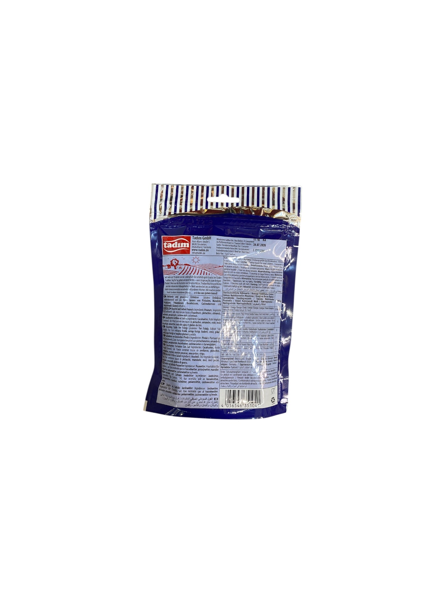 Tadım Cacahuètes Grillées & Salées 150g – Snack Croquant