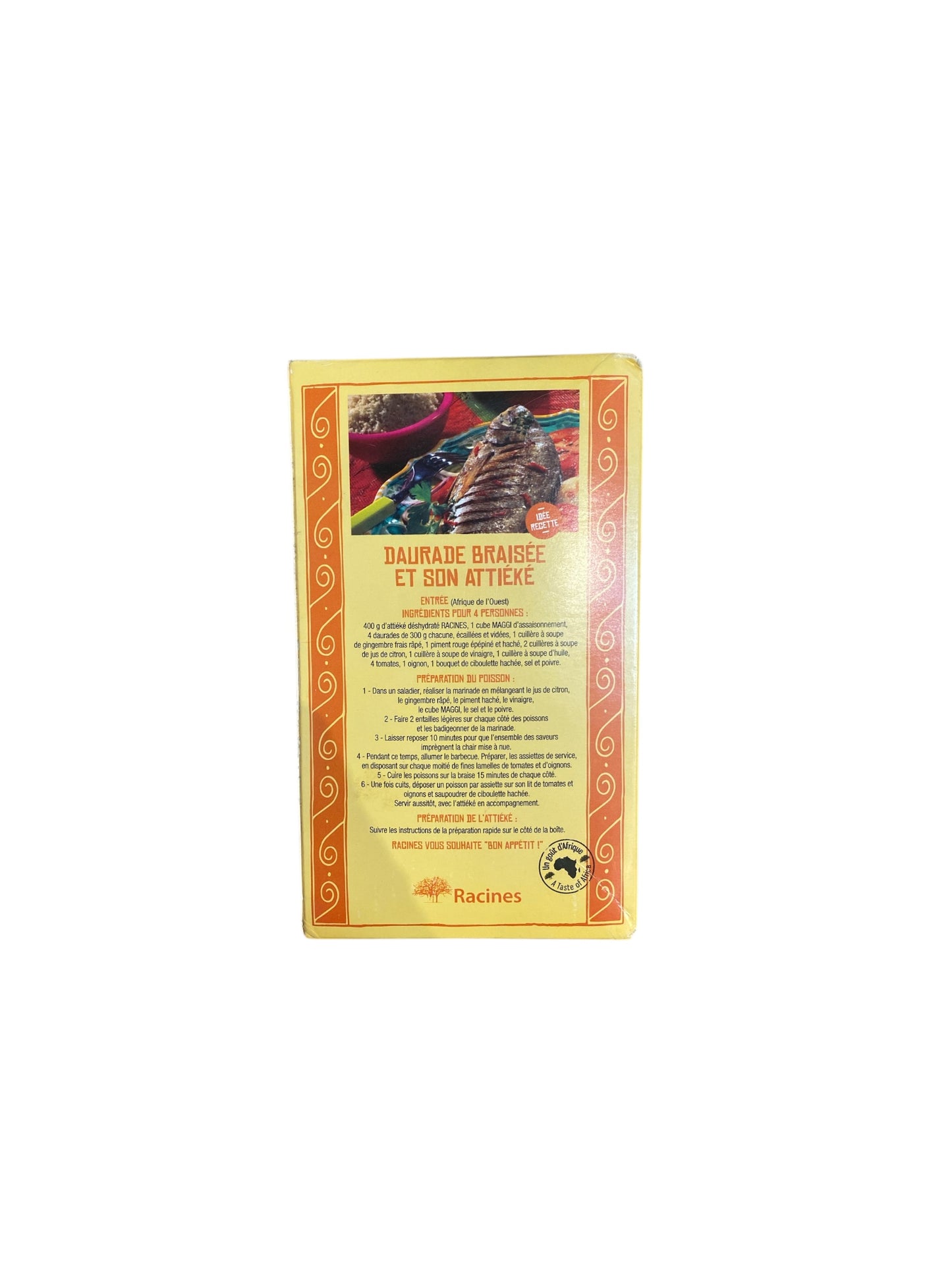 Attiéké Racines 500g – Couscous de Manioc Ivoirien Authentique