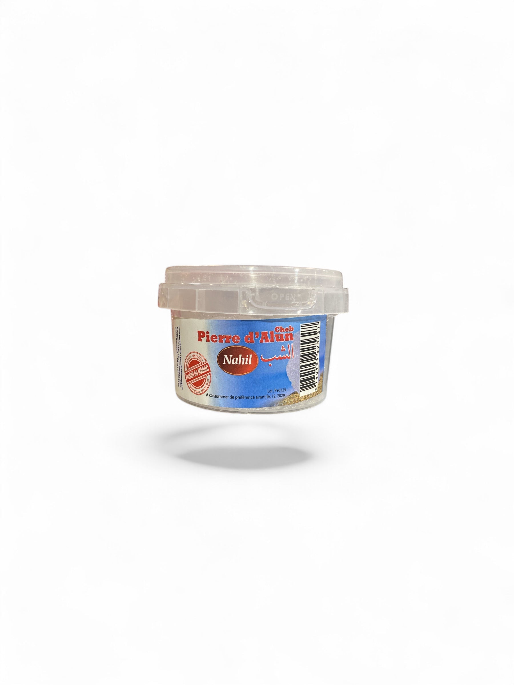 Pierre d’Alun Naturelle Nahil – Déodorant Minéral Purifiant Le comptoir du Nil : produits orientaux en ligne