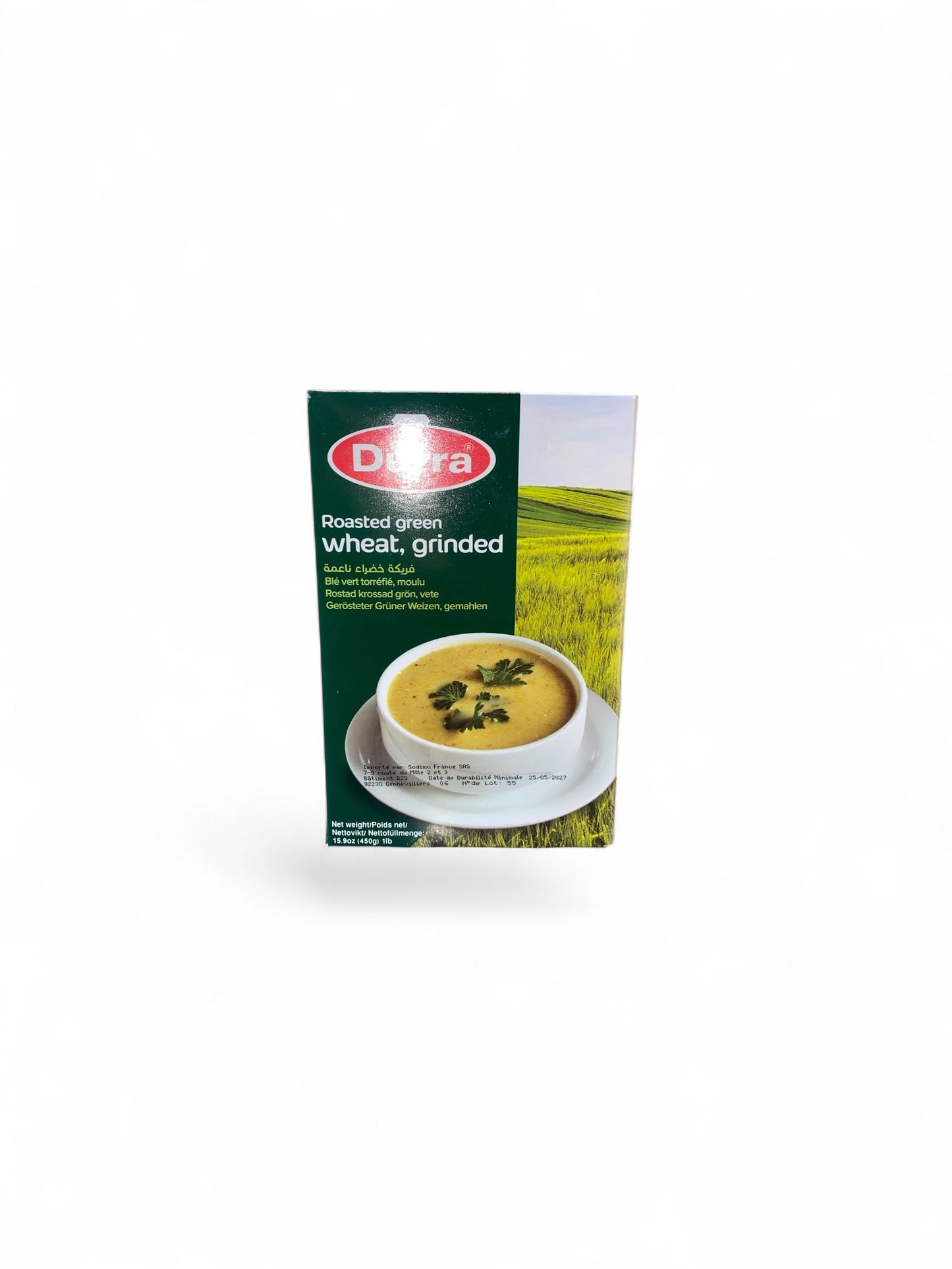 Freekeh Verte Grillée Moulue DURRA – Blé Vert Torréfié