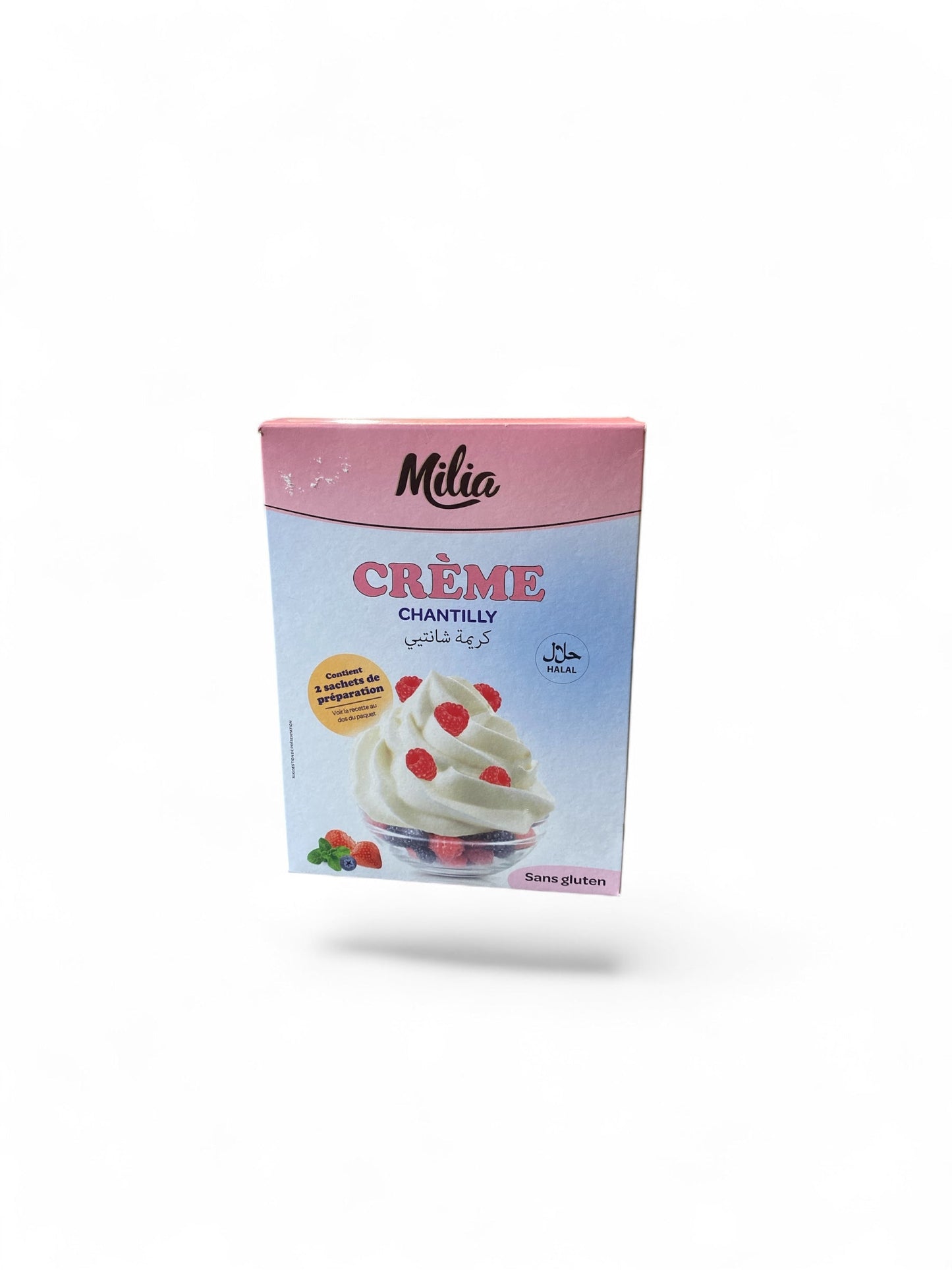 Préparations Dessert Milia – Flan Vanille, Crème Pâtissière & Chantilly (Sans Gluten, Halal)