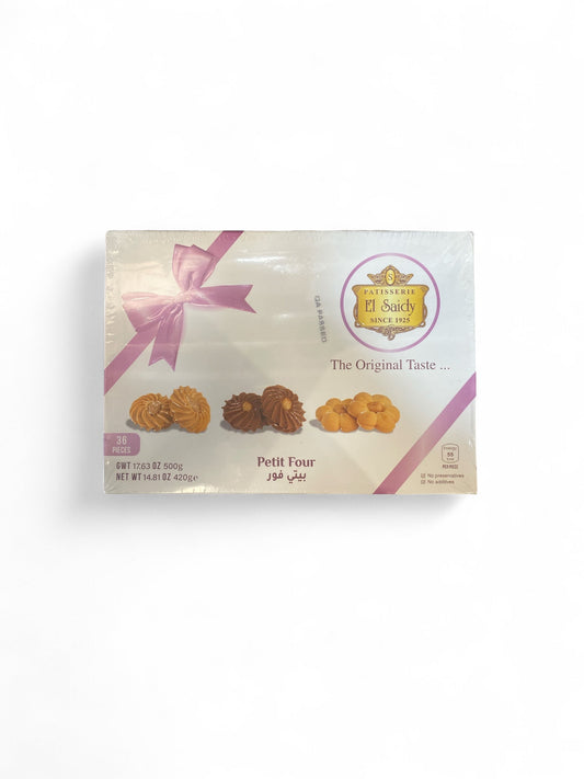 EL SAIDY Petit Four – Assortiment de Biscuits Fins (36 pièces)