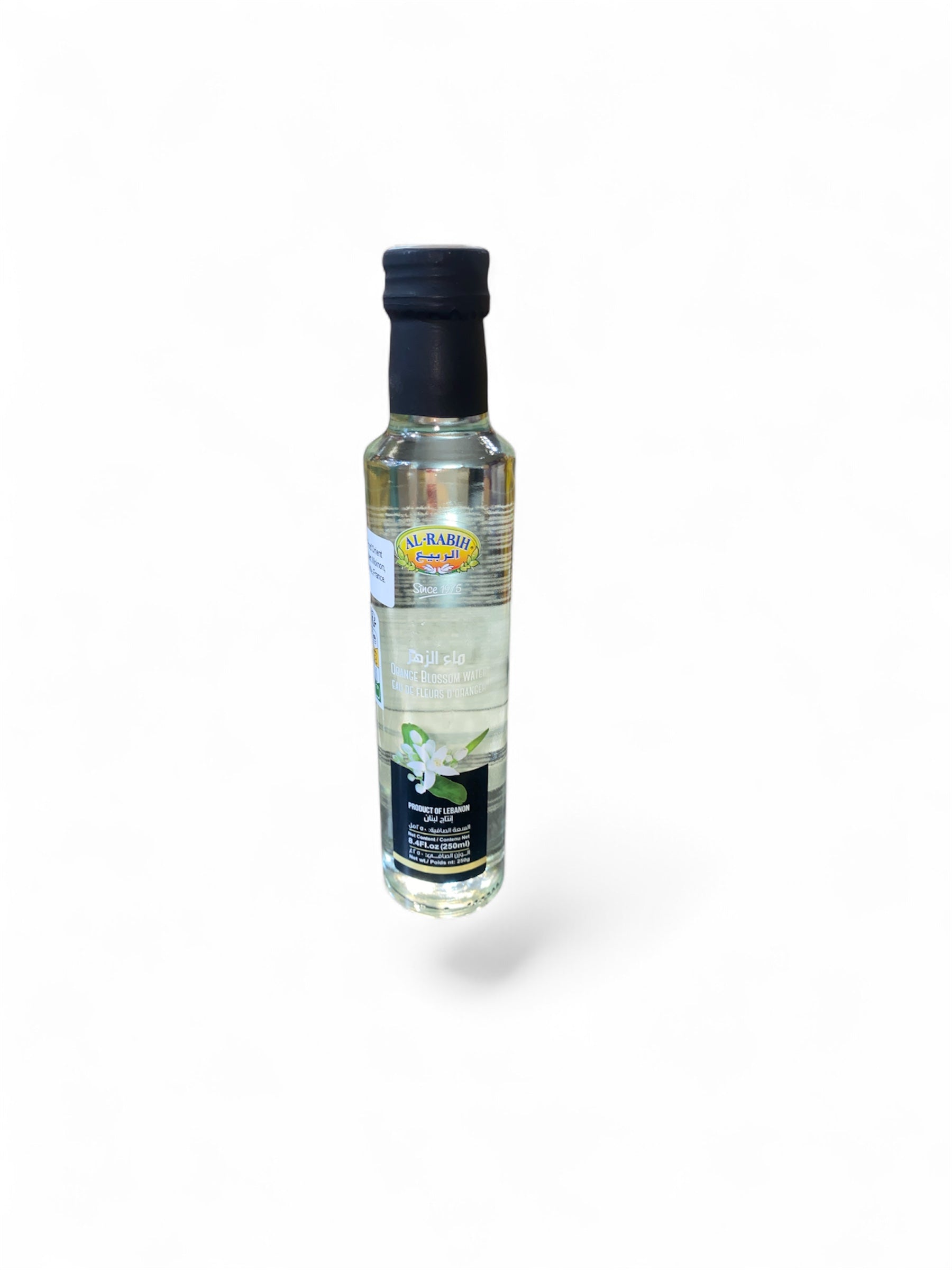Eau de Fleur d’Oranger Al Rabih 250ml – Arôme Naturel Libanais