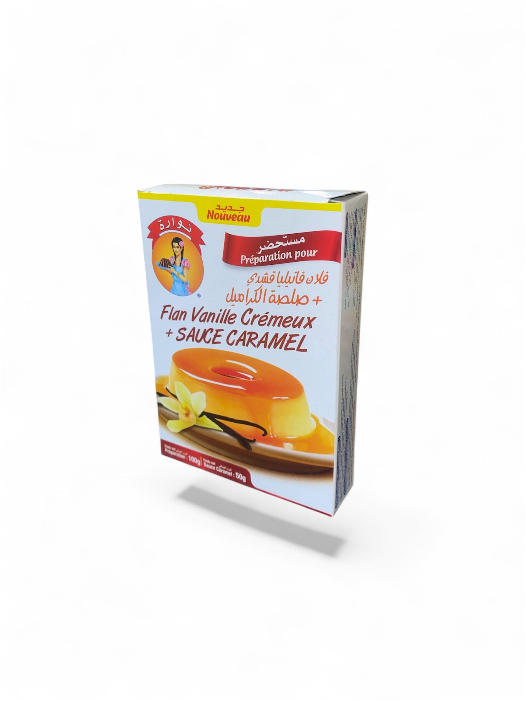 Flan Vanille Crémeux + Sauce Caramel Nawara – Dessert Facile