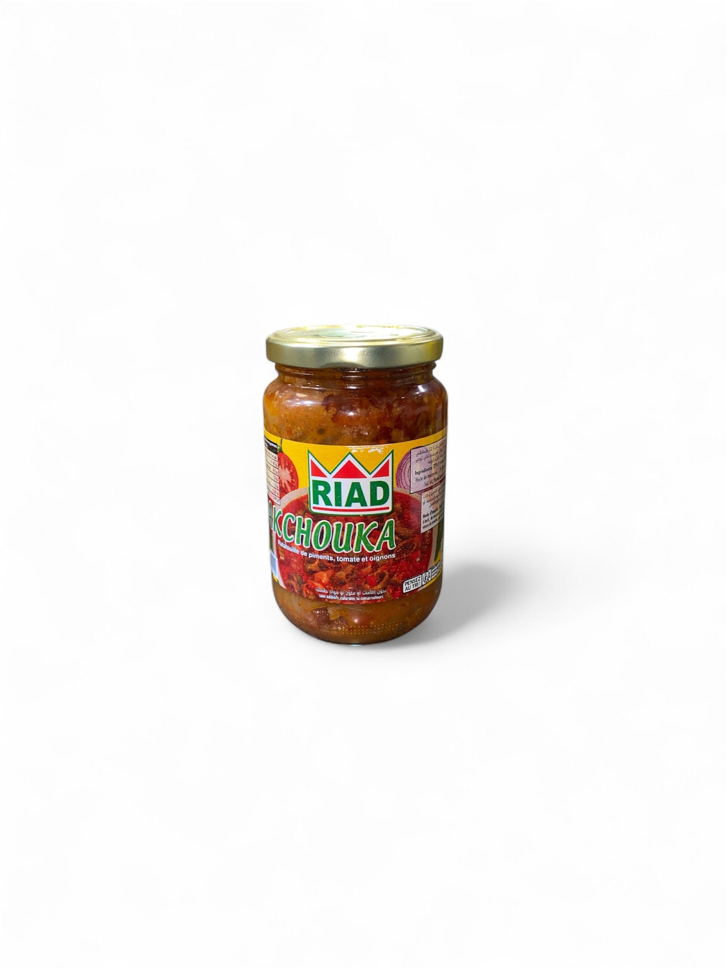 Chakchouka Riad 350g – Sauce Tunisienne Authentique Tomate & Poivrons