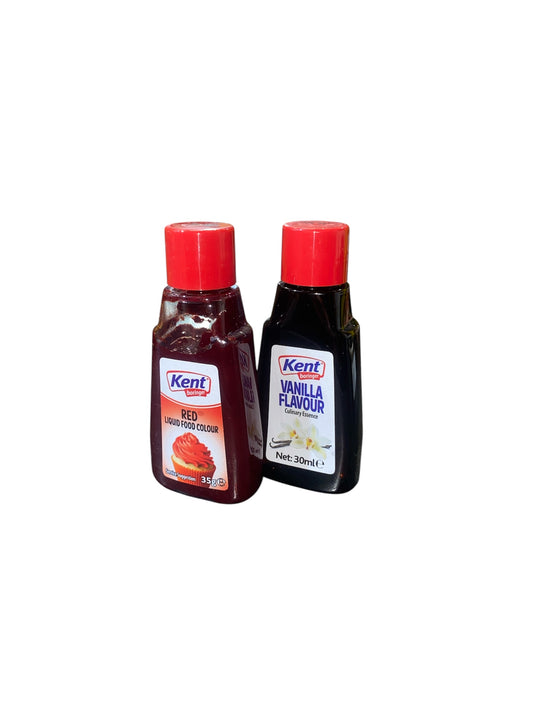 Arôme Vanille & Colorant Alimentaire Rouge Kent – Essences pâtisserie