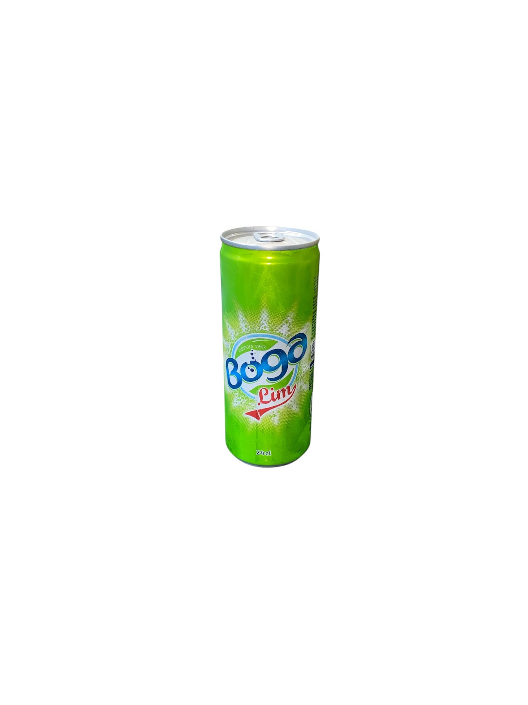 Boga Lim Canette 24cl – Boisson Gazeuse Citronnée Rafraîchissante