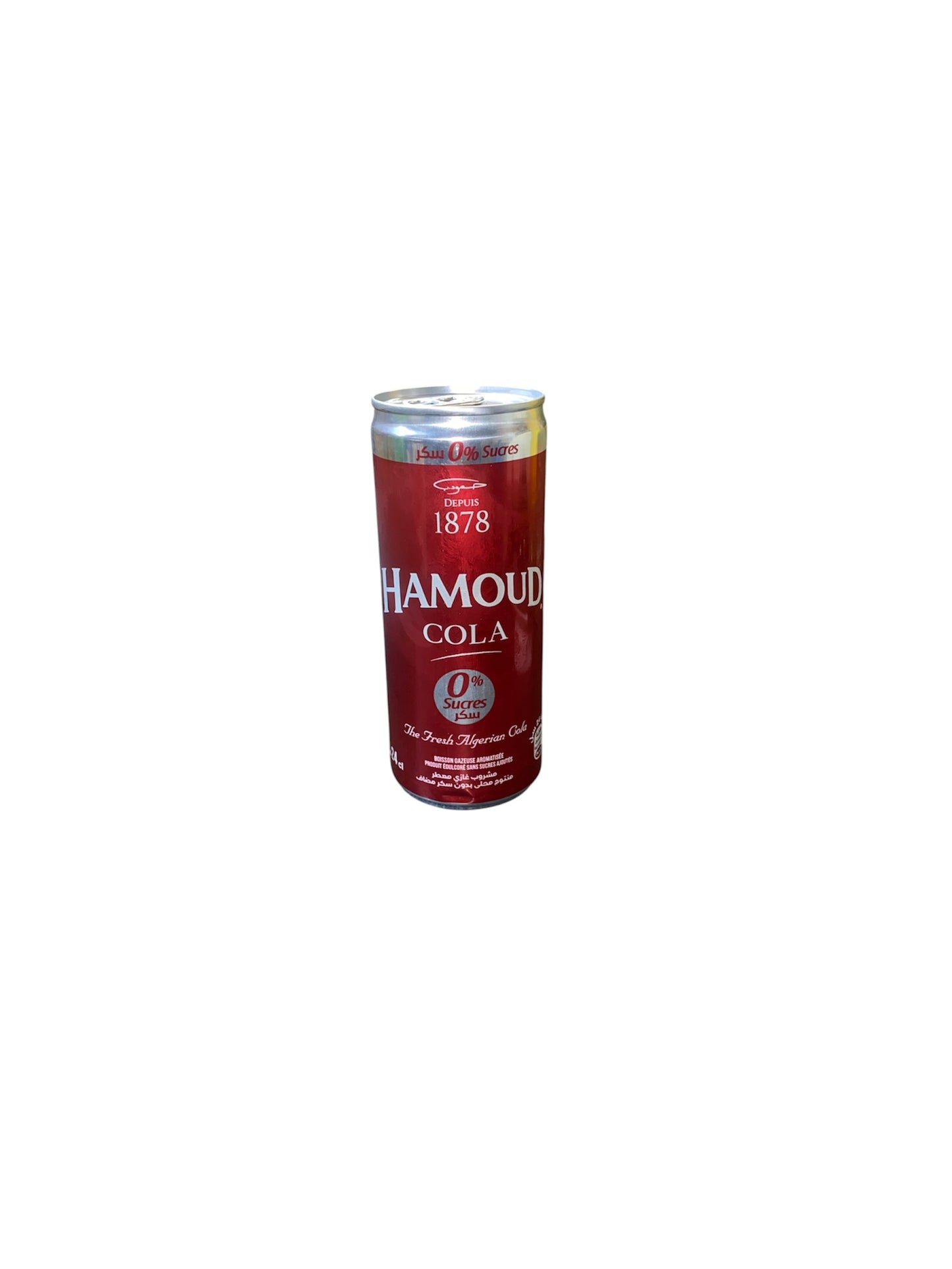 Hamoud Cola 0% Sucre Pack x6 Canettes – Boisson Gazeuse Sans Sucre