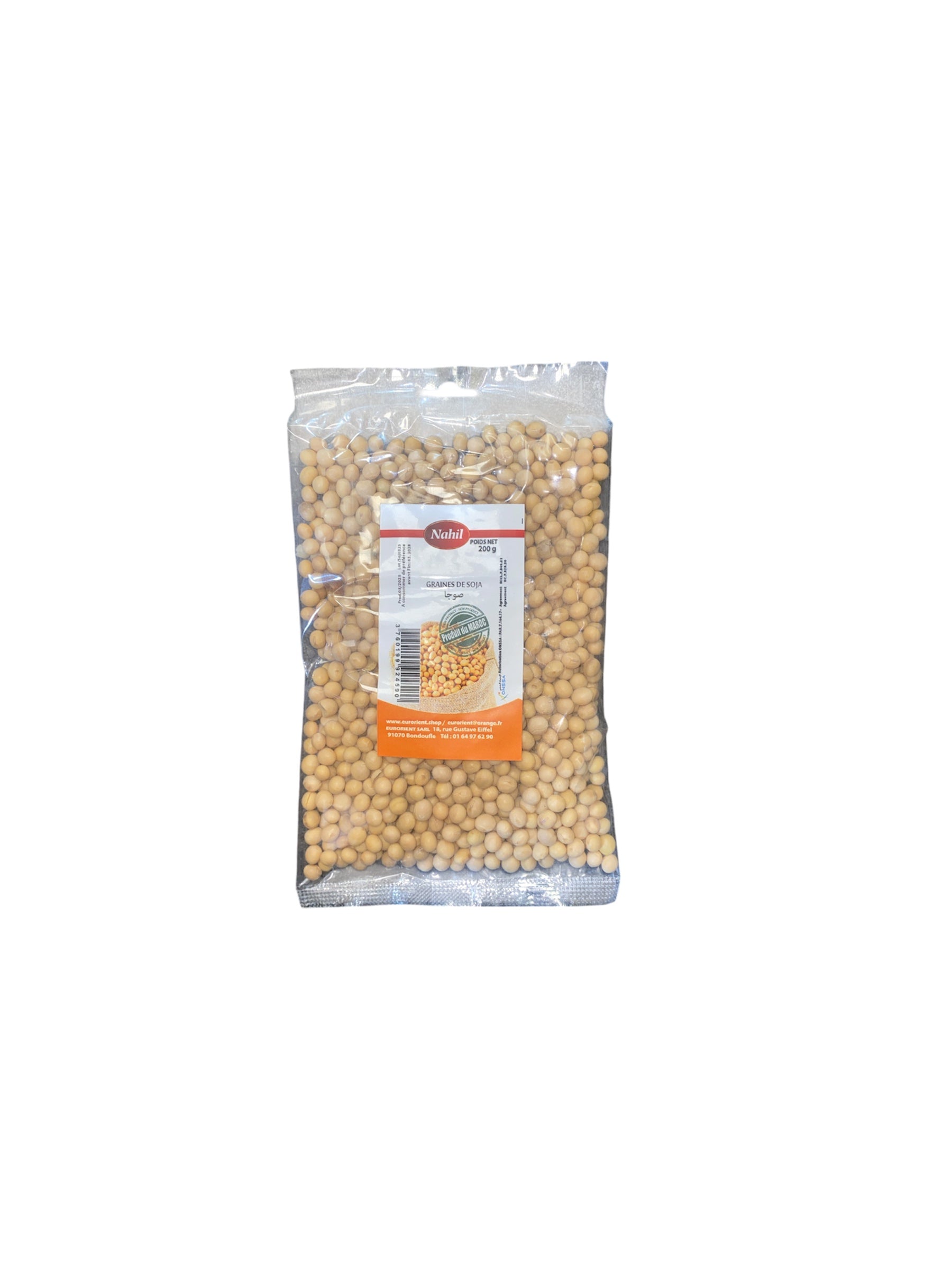 Graines de Soja Nahil 200g – Soja entier naturel