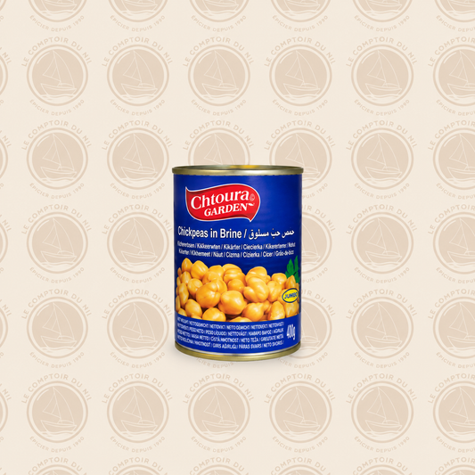 Pois Chiches Chtoura Garden 400g – Prêts à Cuisiner | Recettes Libanaises & Méditerranéennes Le comptoir du Nil : produits orientaux en ligne