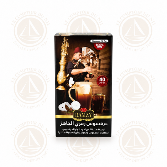 Réglisse Naturelle Ramzy Al-Assel – Boisson Syrienne Traditionnelle 100 % Naturelle – 150 g RAMZY AL ASSEL