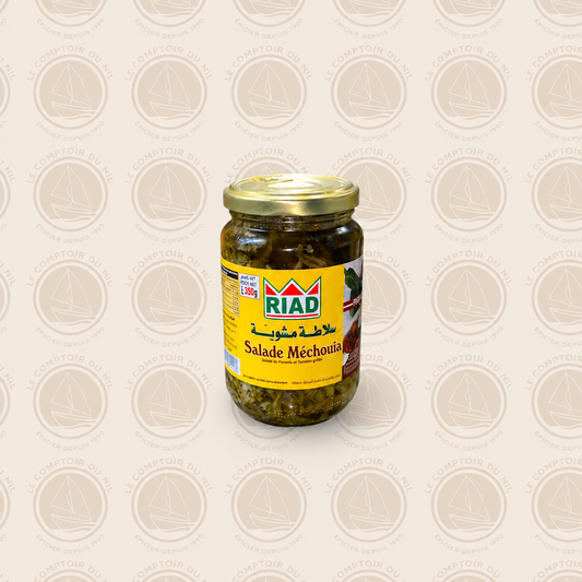 Salade Méchouia Riad 350g – Spécialité Tunisienne de Légumes Grillés Le comptoir du Nil : produits orientaux en ligne