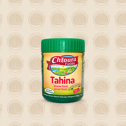 Tahina Chtoura Fields – Crème de sésame 200g / 400g Le comptoir du Nil : produits orientaux en ligne