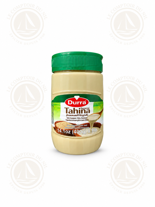 Tahina Durra – Crème de Sésame Naturelle (400g / 800g) DURRA