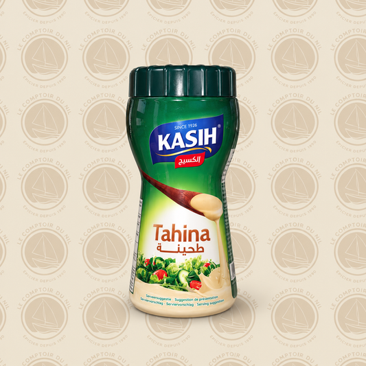 Tahina Kasih – Crème de Sésame Naturelle  | Goût Authentique et Texture Onctueuse – 400 g Le comptoir du Nil : produits orientaux en ligne