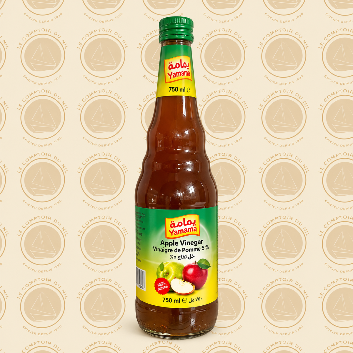 Vinaigre de Pomme Yamama 5% – 750 ml yamama