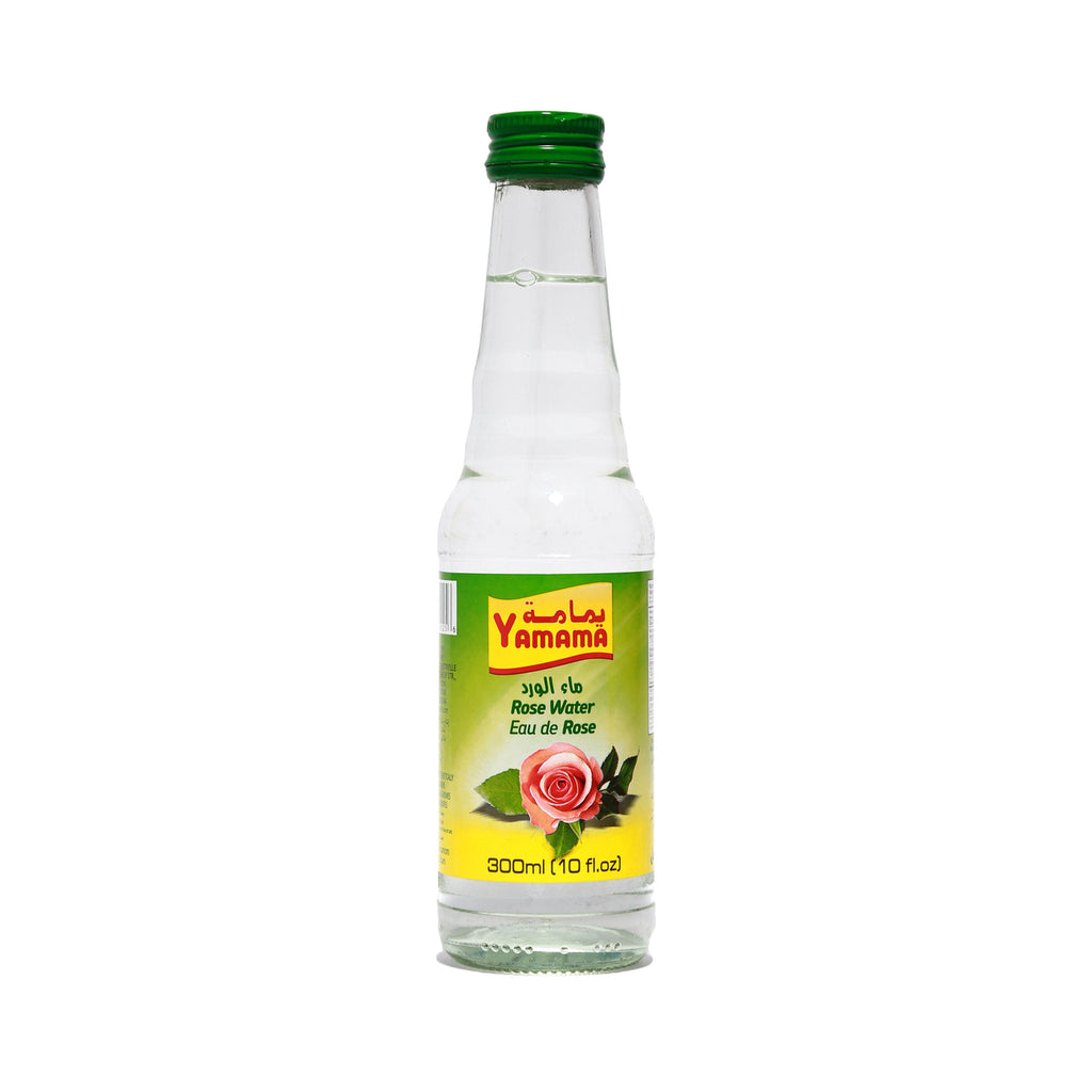 Yamama – Eau de rose 300 ml | Arôme floral naturel pour desserts et boissons