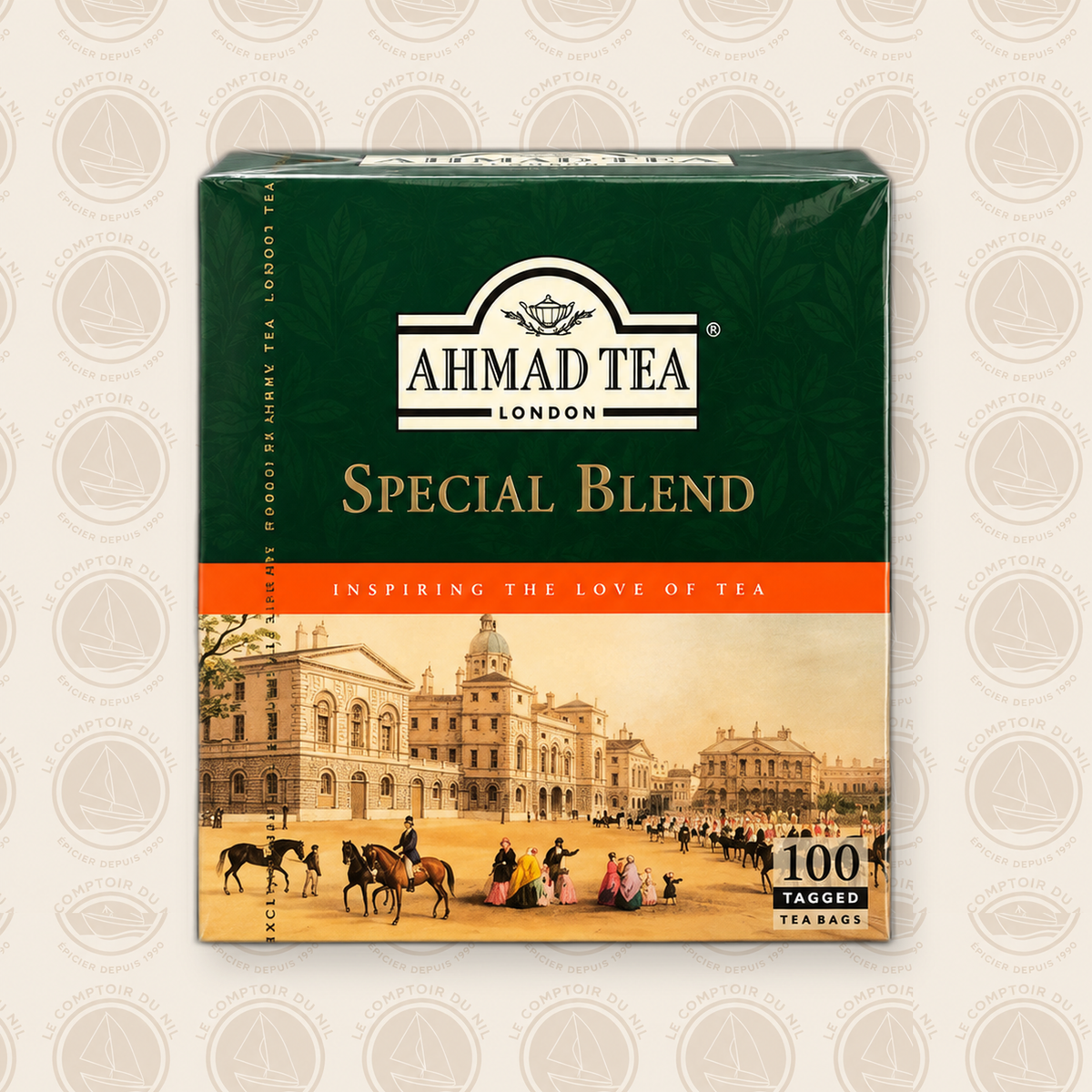 Ahmad Tea Special Blend – Thé Noir Premium 100 Sachets | Goût Riche et Élégant Le comptoir du Nil : produits orientaux en ligne