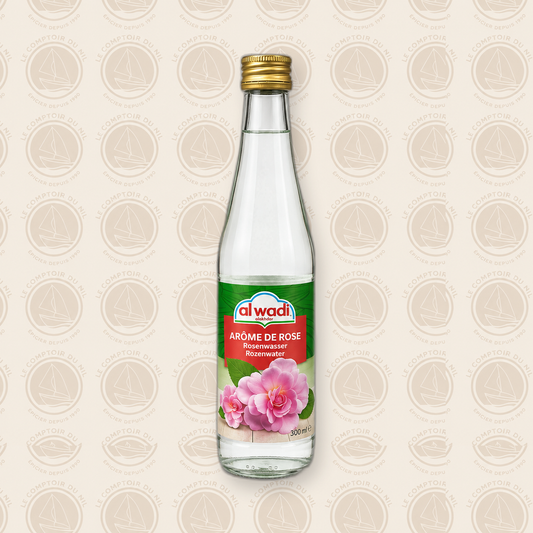Eau de Rose Al Wadi – Arôme Naturel | 300 ml Le comptoir du Nil : produits orientaux en ligne