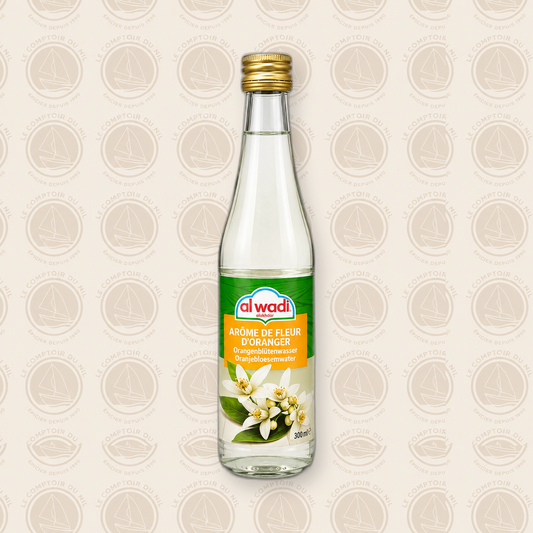 Al Wadi – Arôme de fleur d’oranger 500 ml | Eau florale naturelle pour pâtisserie ALWADI