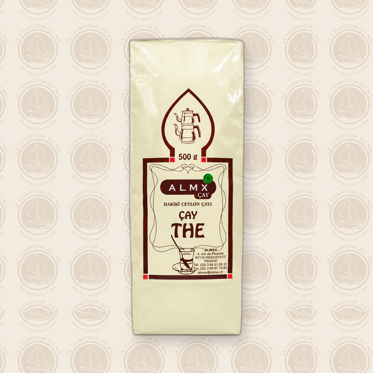 Thé Noir Alimex Ceylan 500 g – Thé noir en vrac corsé et aromatique Le comptoir du Nil : produits orientaux en ligne