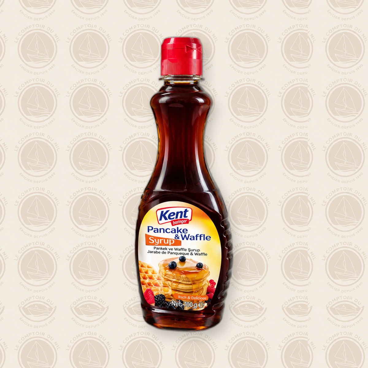 Sirop Pancake & Waffle Kent – Nappage Sucré pour Pancakes et Gaufres Le comptoir du Nil : produits orientaux en ligne